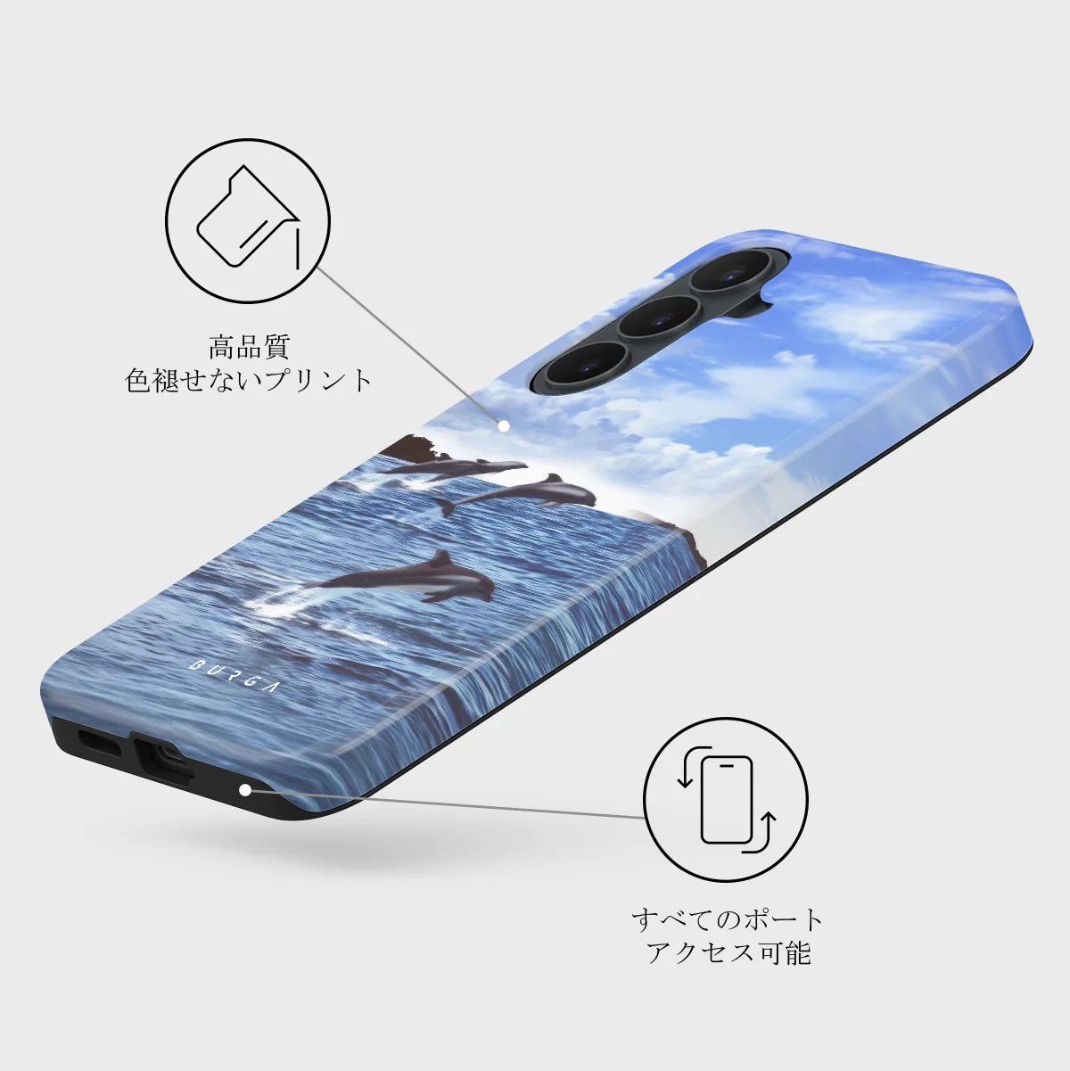 Retro Splash - Samsung Galaxy S26 FE ケース