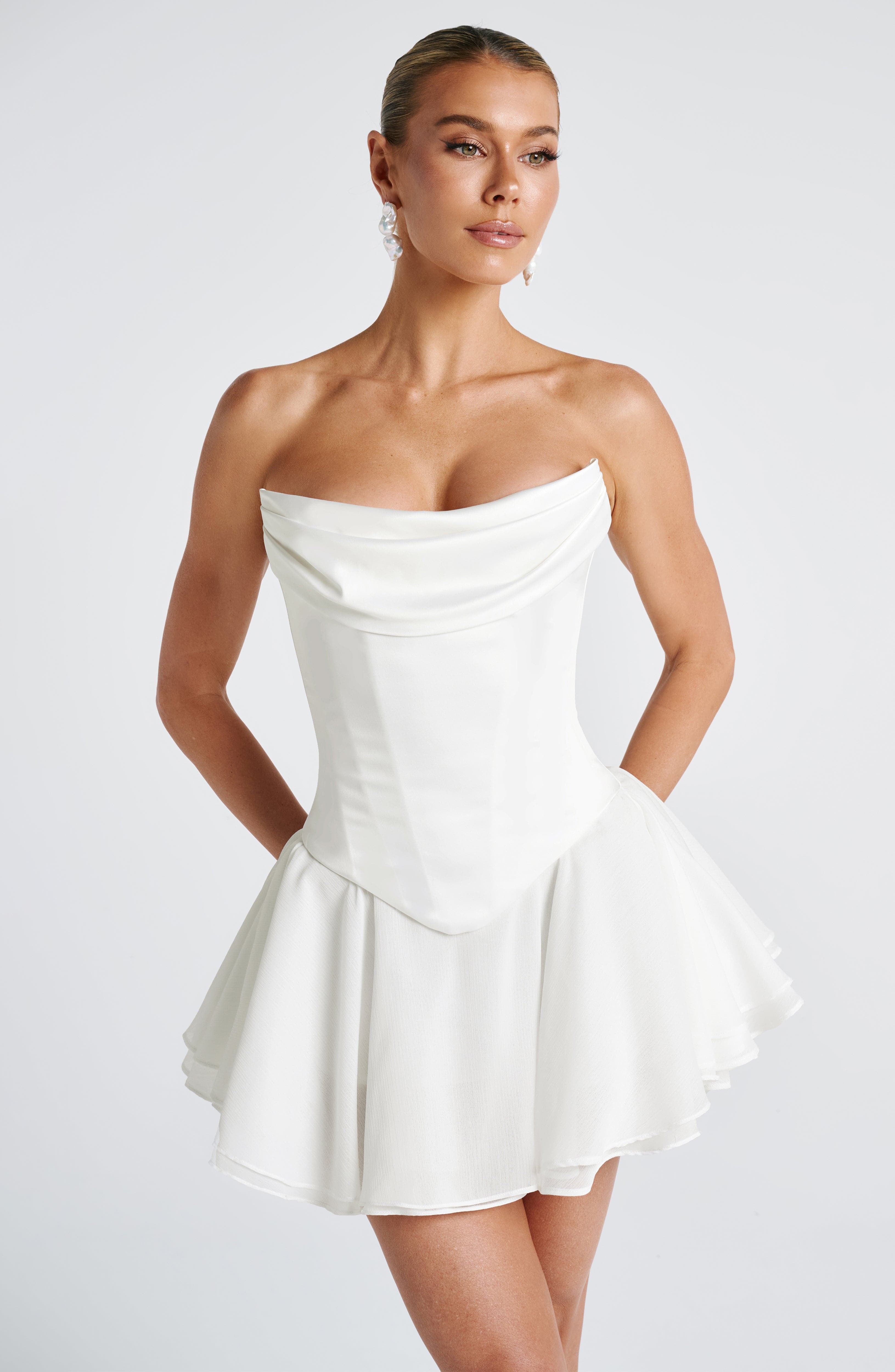 Callista Corset - Ivory