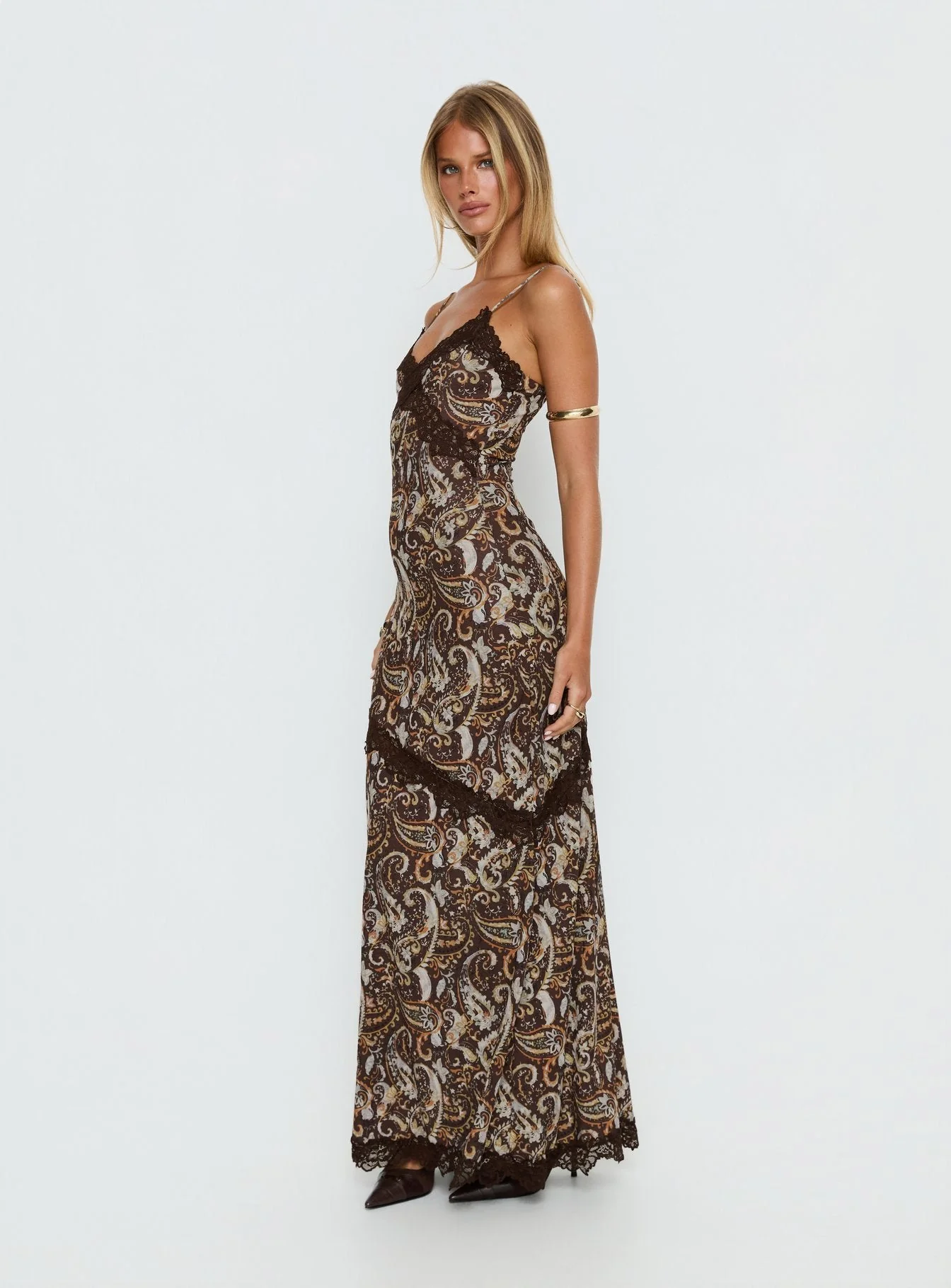 Musico Lace Maxi Dress Paisley
