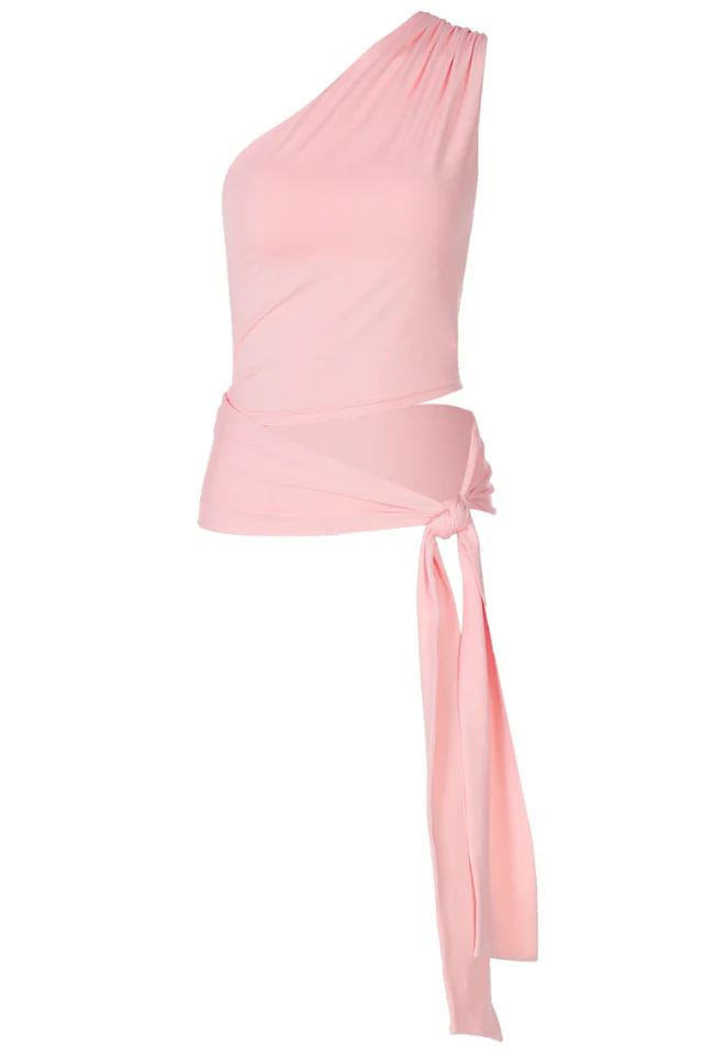 Chic One Shoulder T-Shirt