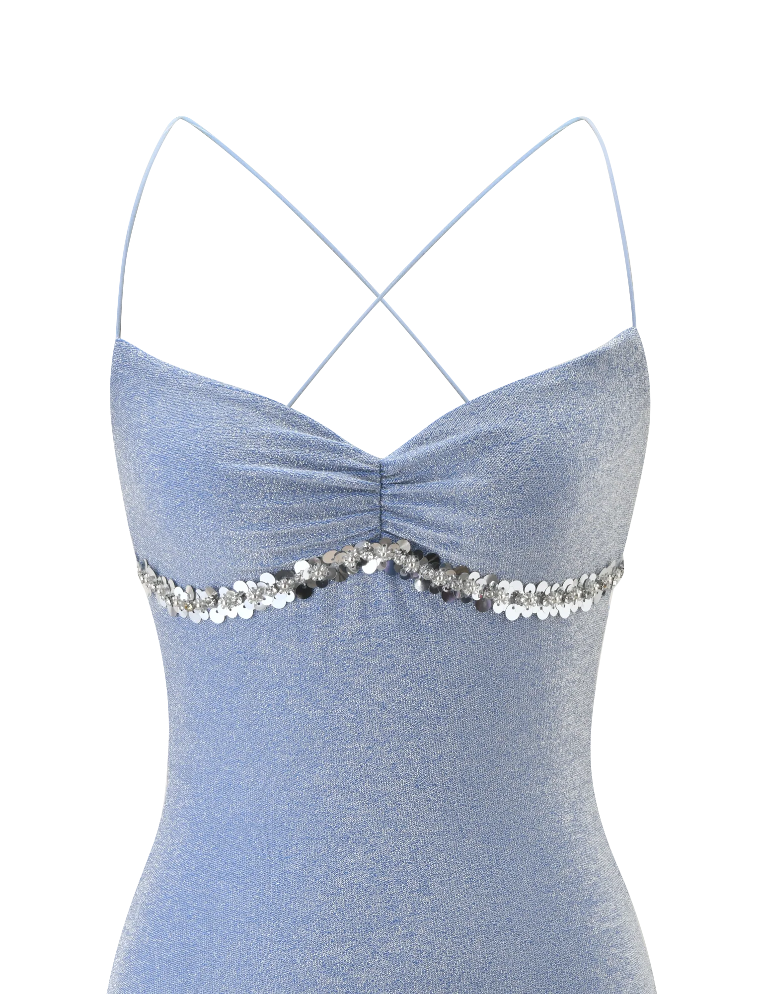 Alia Mini Dress - Blue