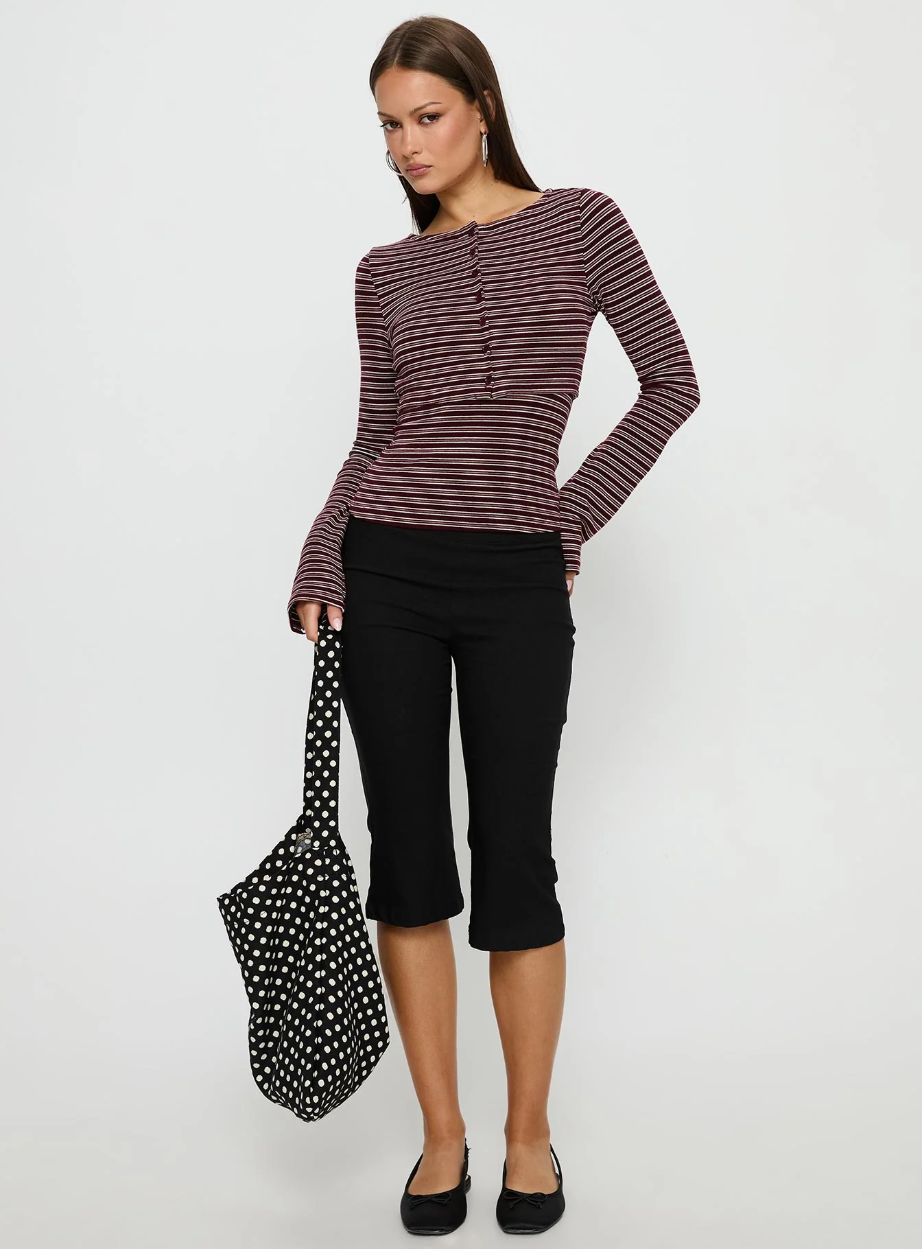 Spence Layered Top Multi Stripe