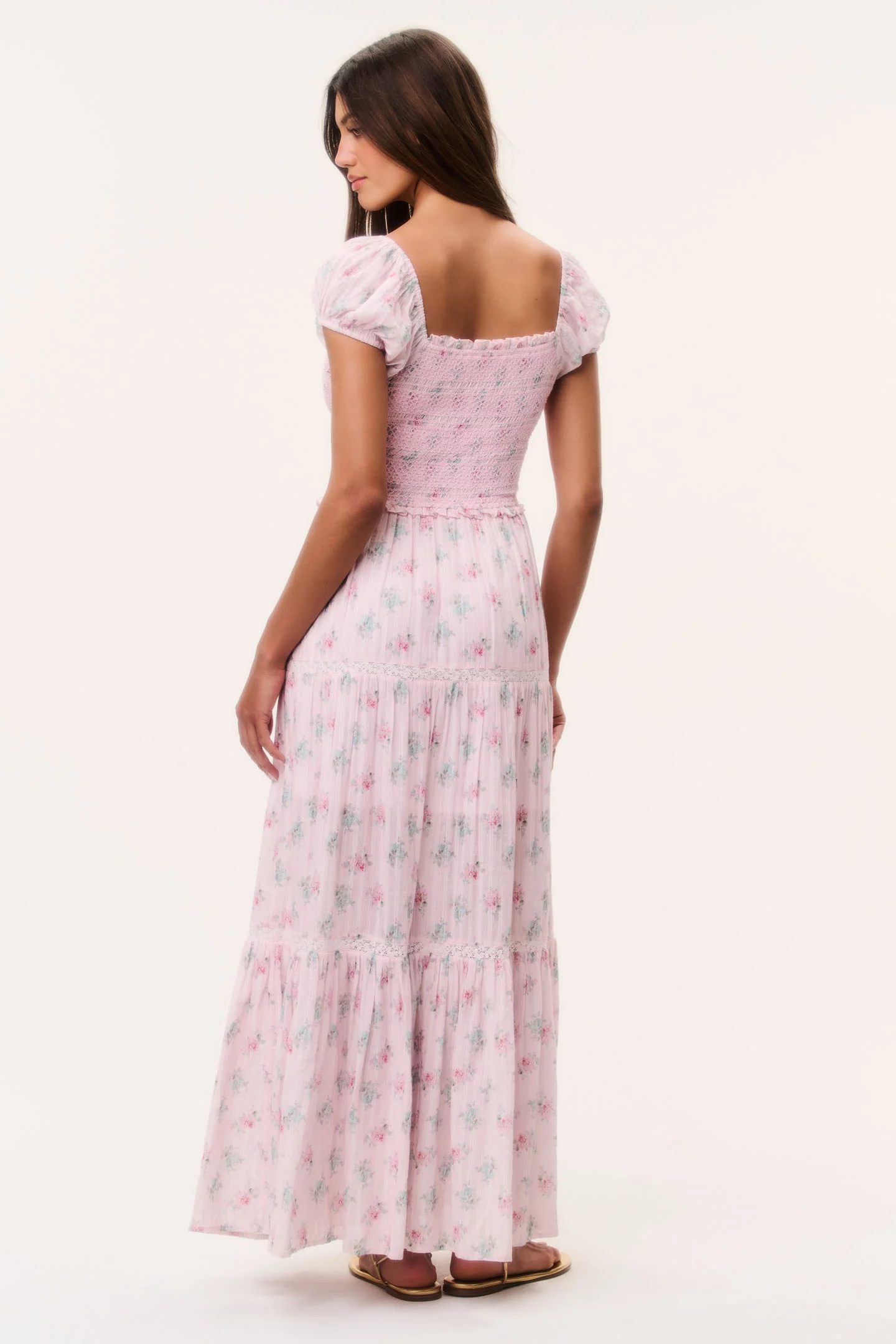 Amandla Floral Cotton Maxi Dress