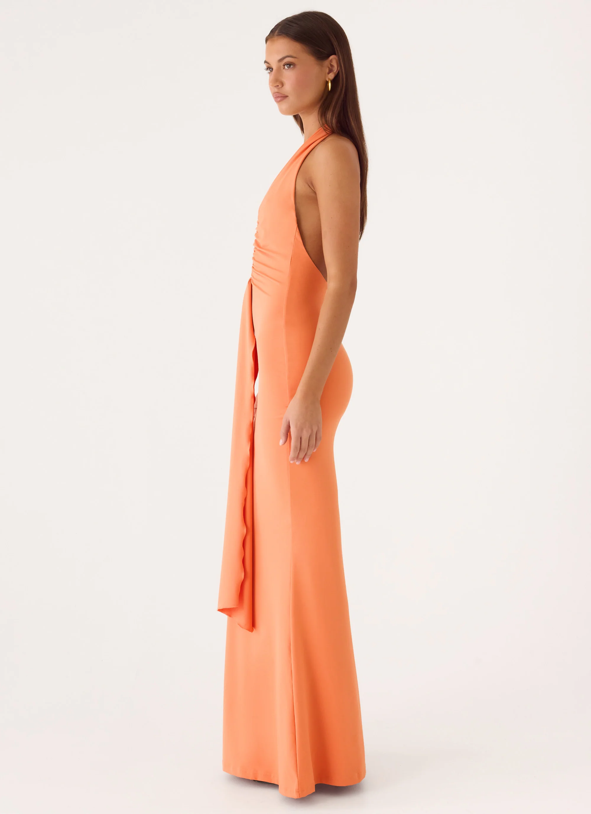 Emiliana Maxi Dress - Apricot