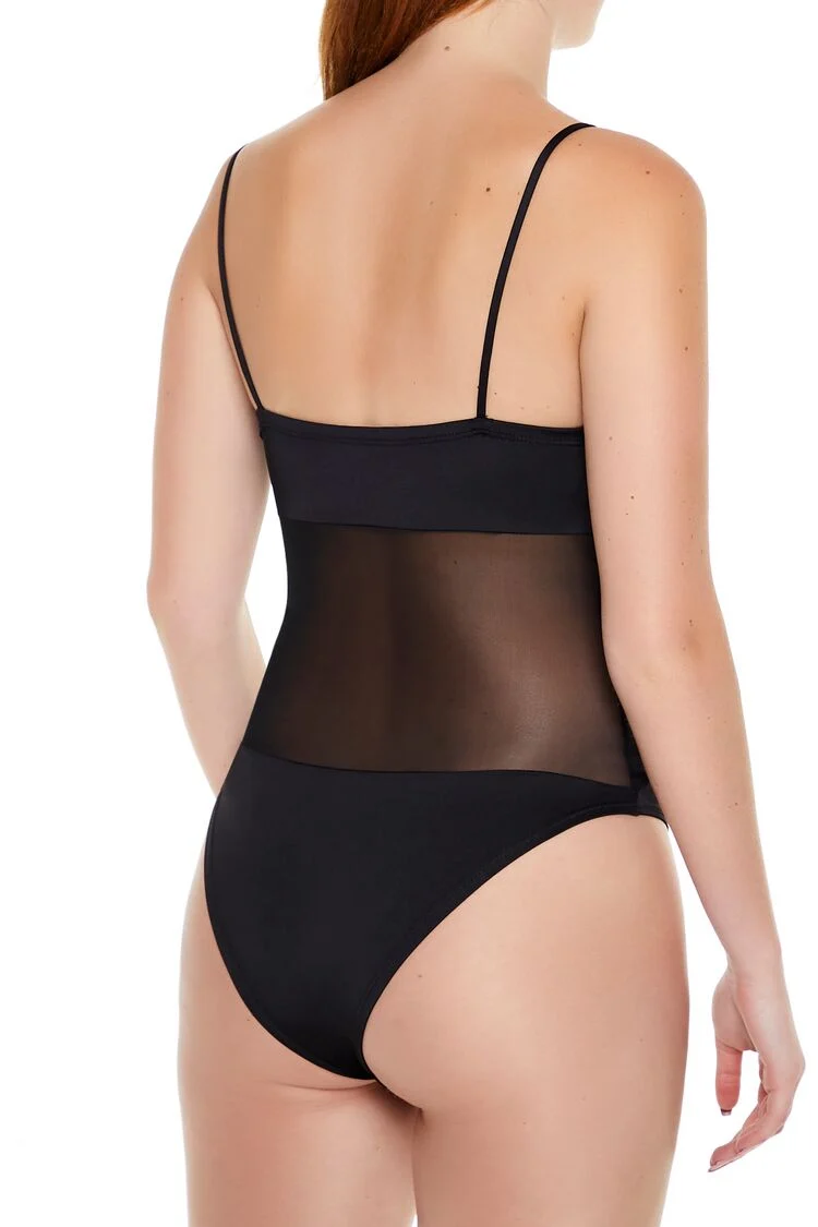 Mesh Cami Bodysuit