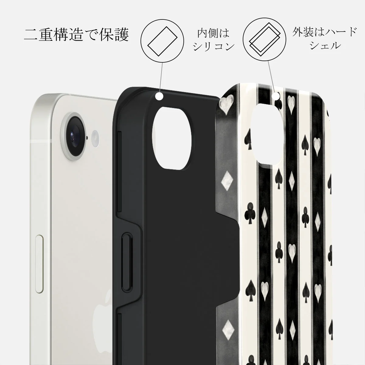 Queen's Court - iPhone 16e ケース