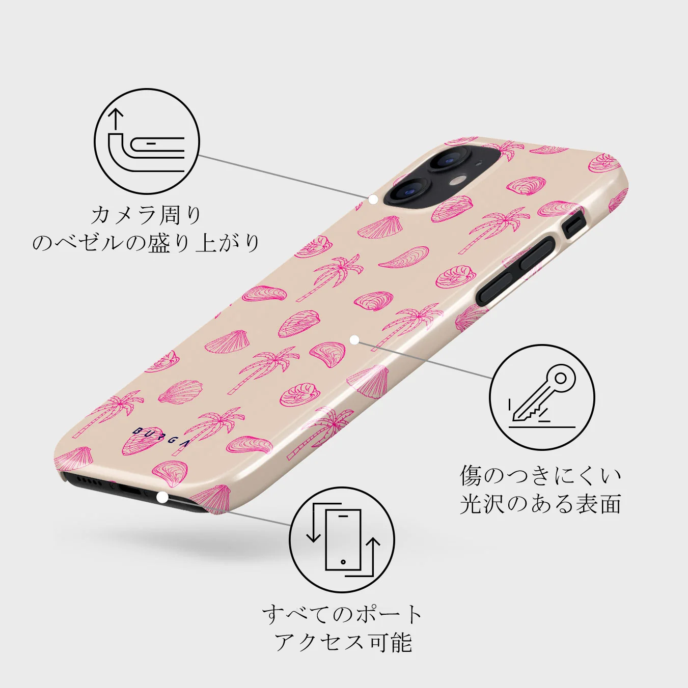 Beach Please - iPhone 12 Mini ケース