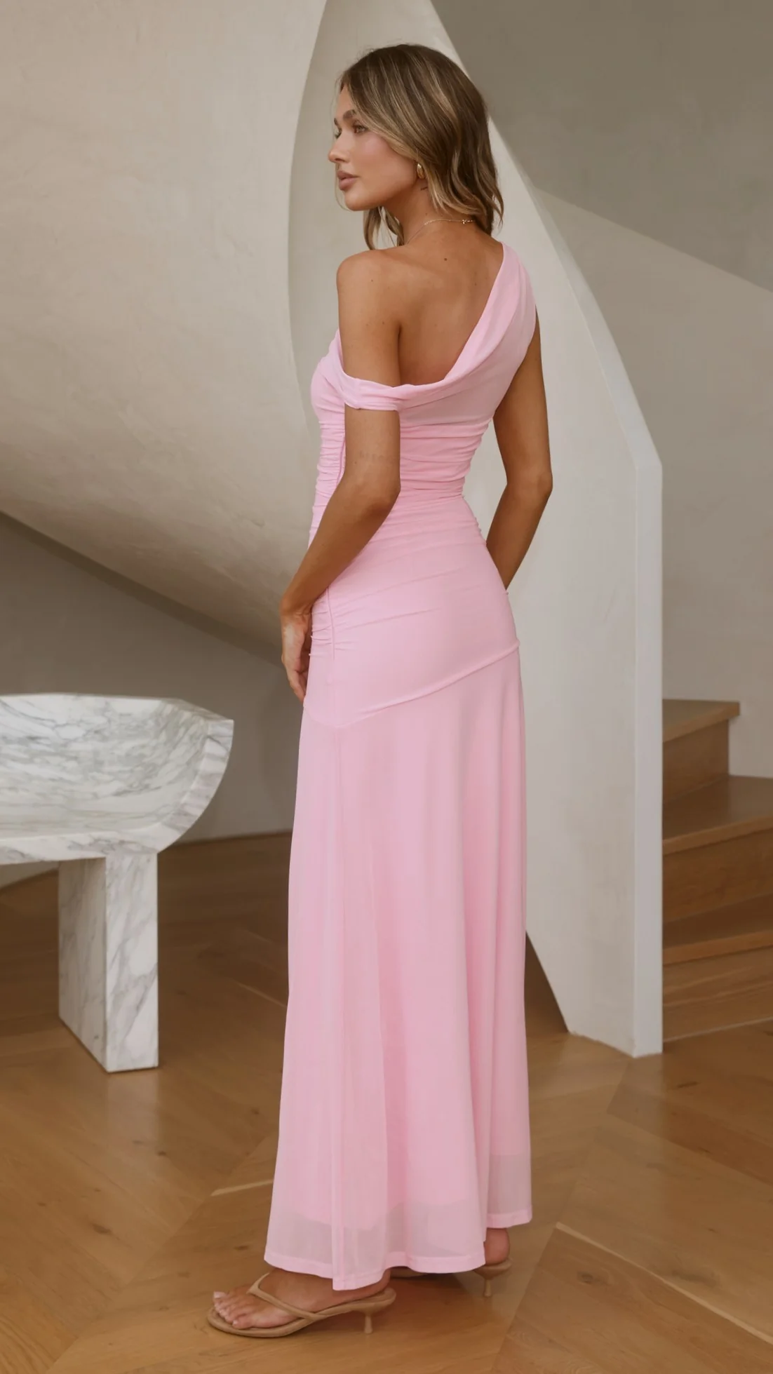 Malayah Maxi Dress - Pink