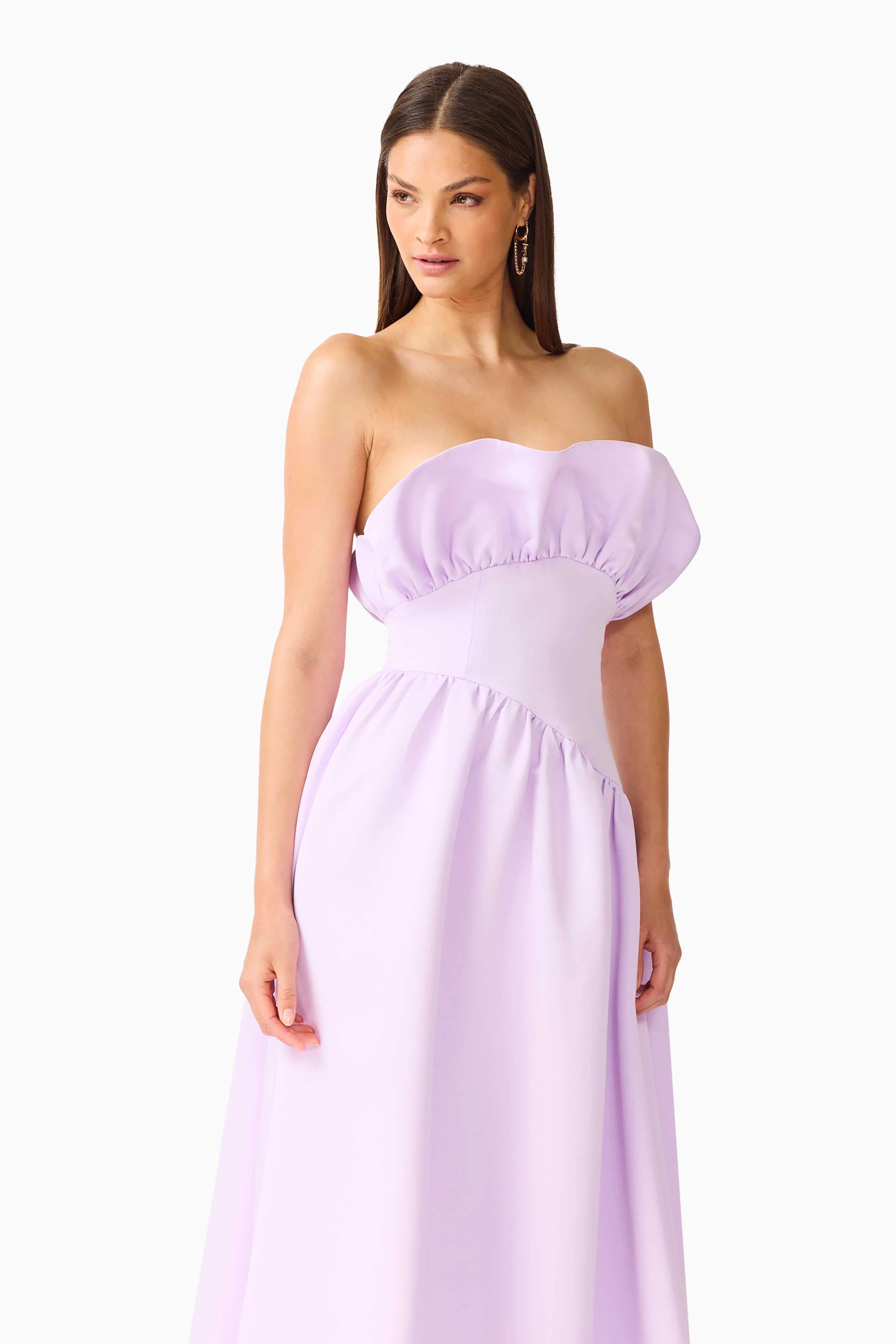 Laurel Sleeveless Maxi Dress in Purple