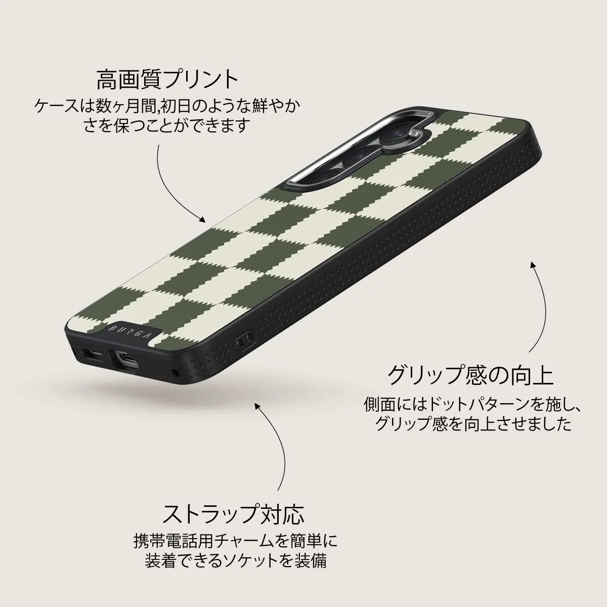 Retro Grid - Samsung Galaxy S25 Plus ケース