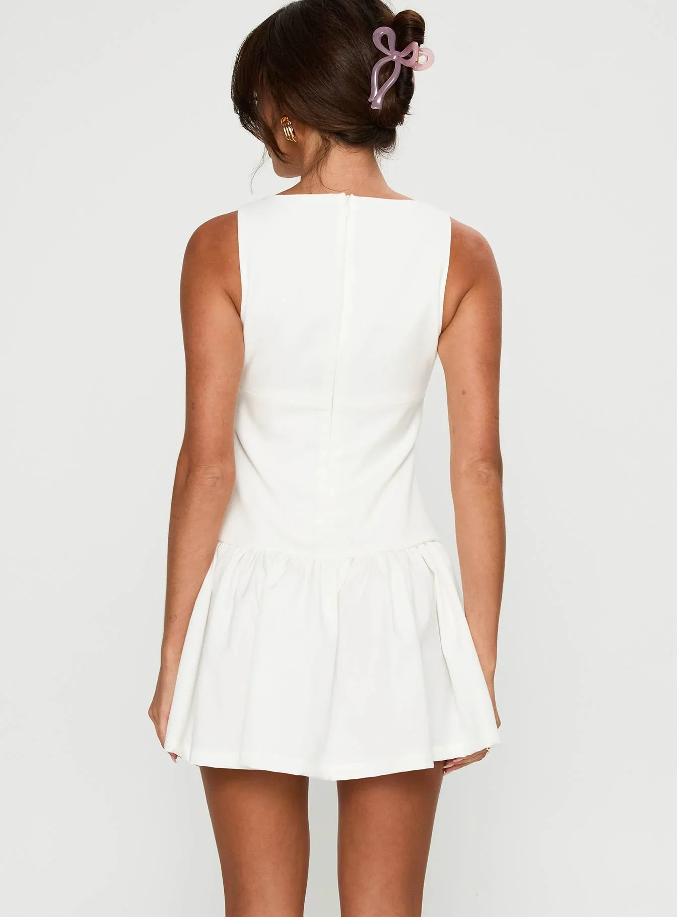 Milienne Mini Dress White - luluinthesky