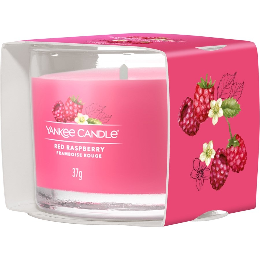 Yankee Candle Świeca wotywna w szkle Red Raspberry