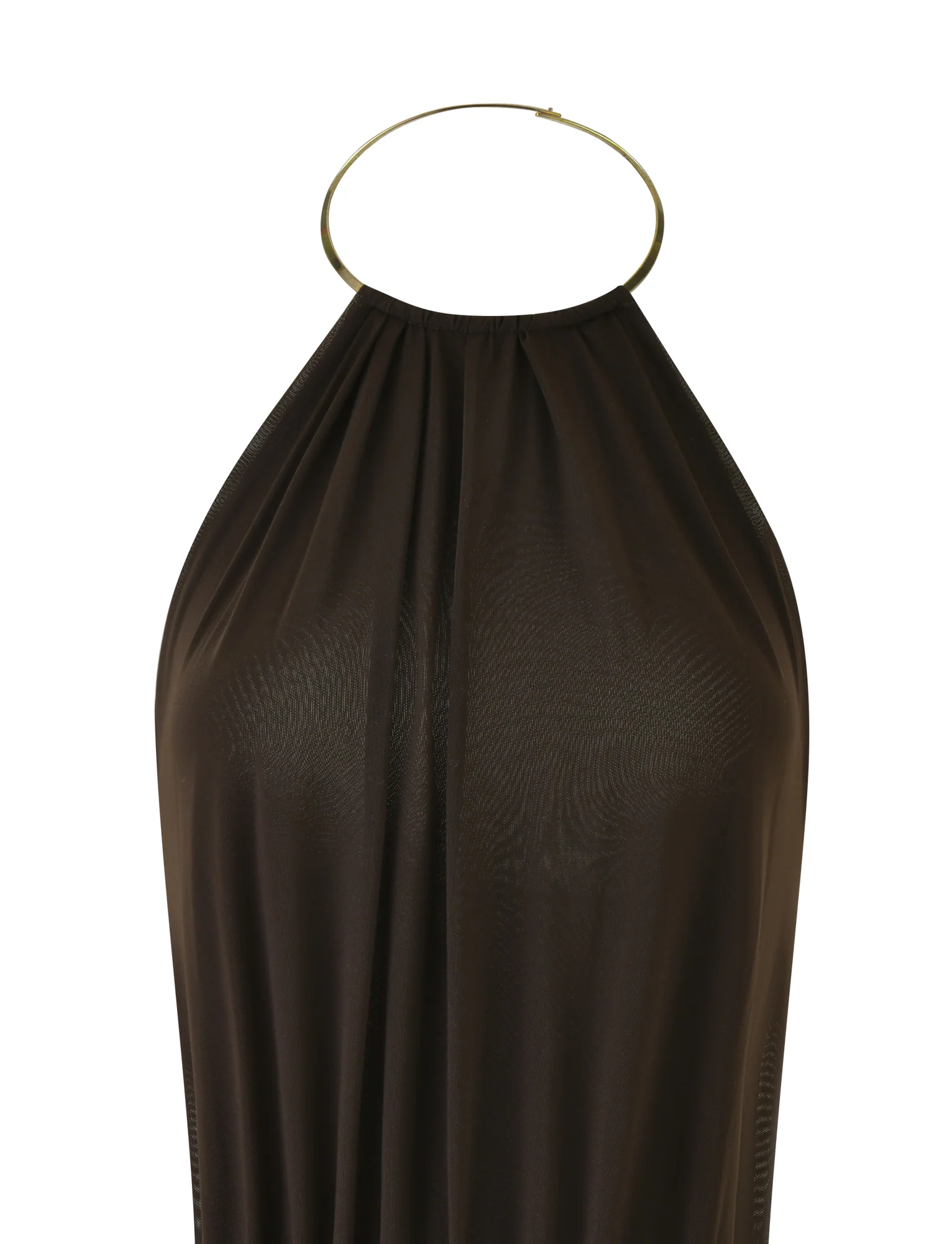 Evanna Mini Dress - Brown : Chocolate