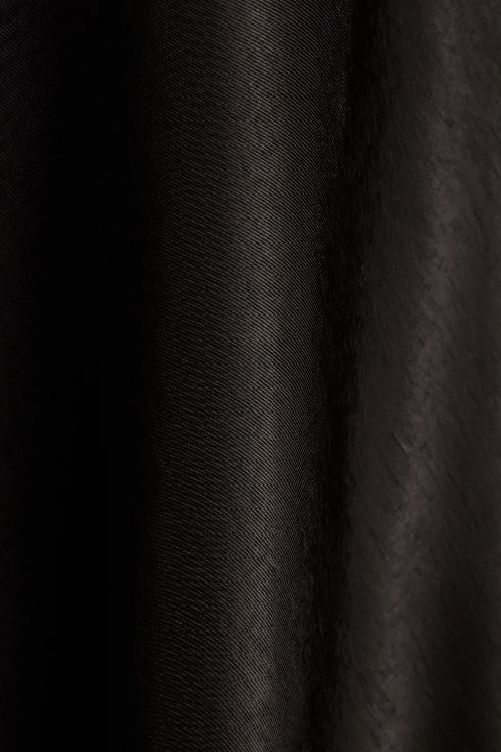 Natalia Black Satin Maxi Dress