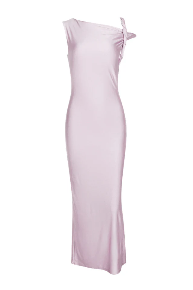 Feeling Alive Satin Maxi Dress