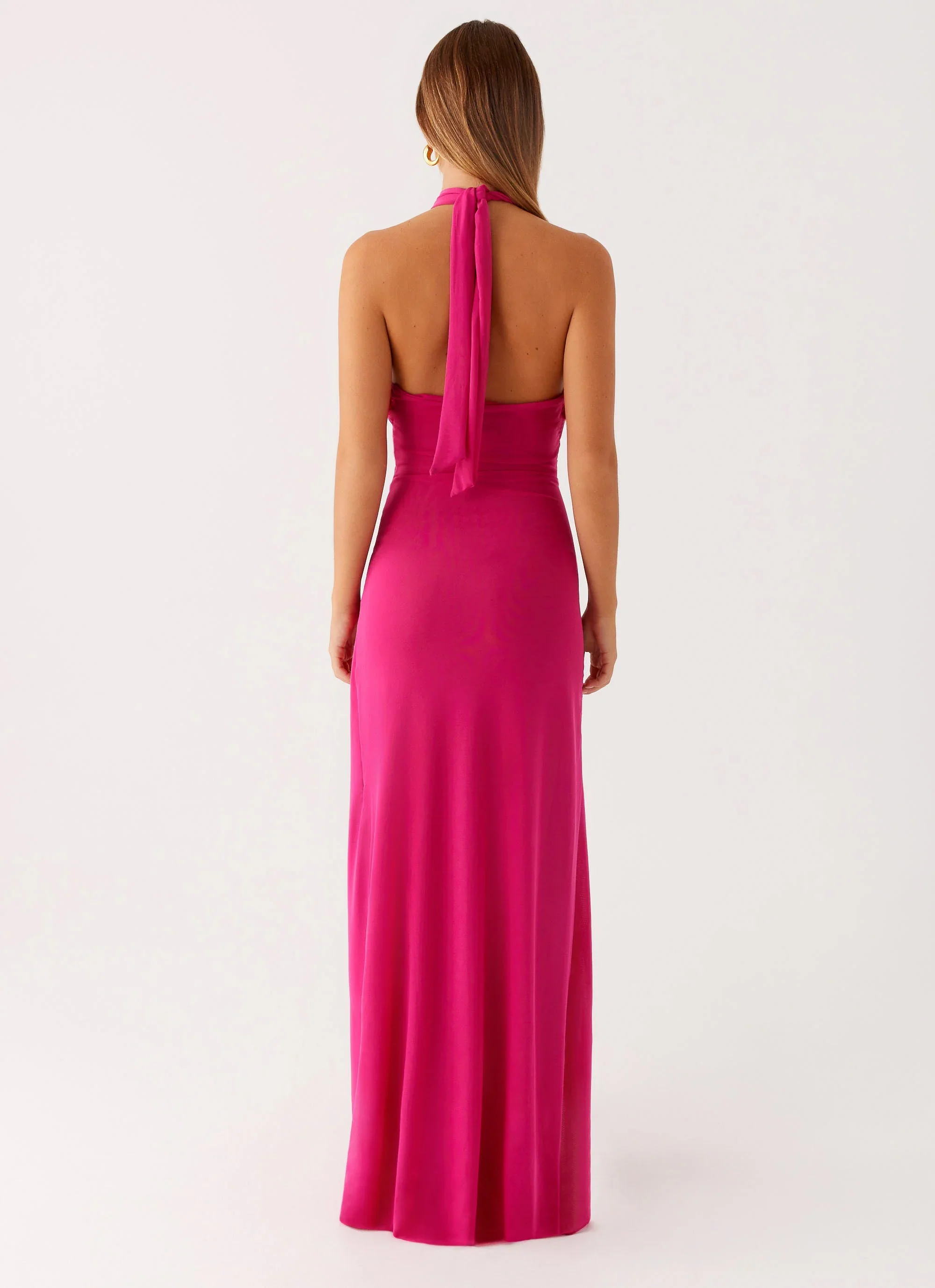 Ericka Maxi Dress - Hot Pink
