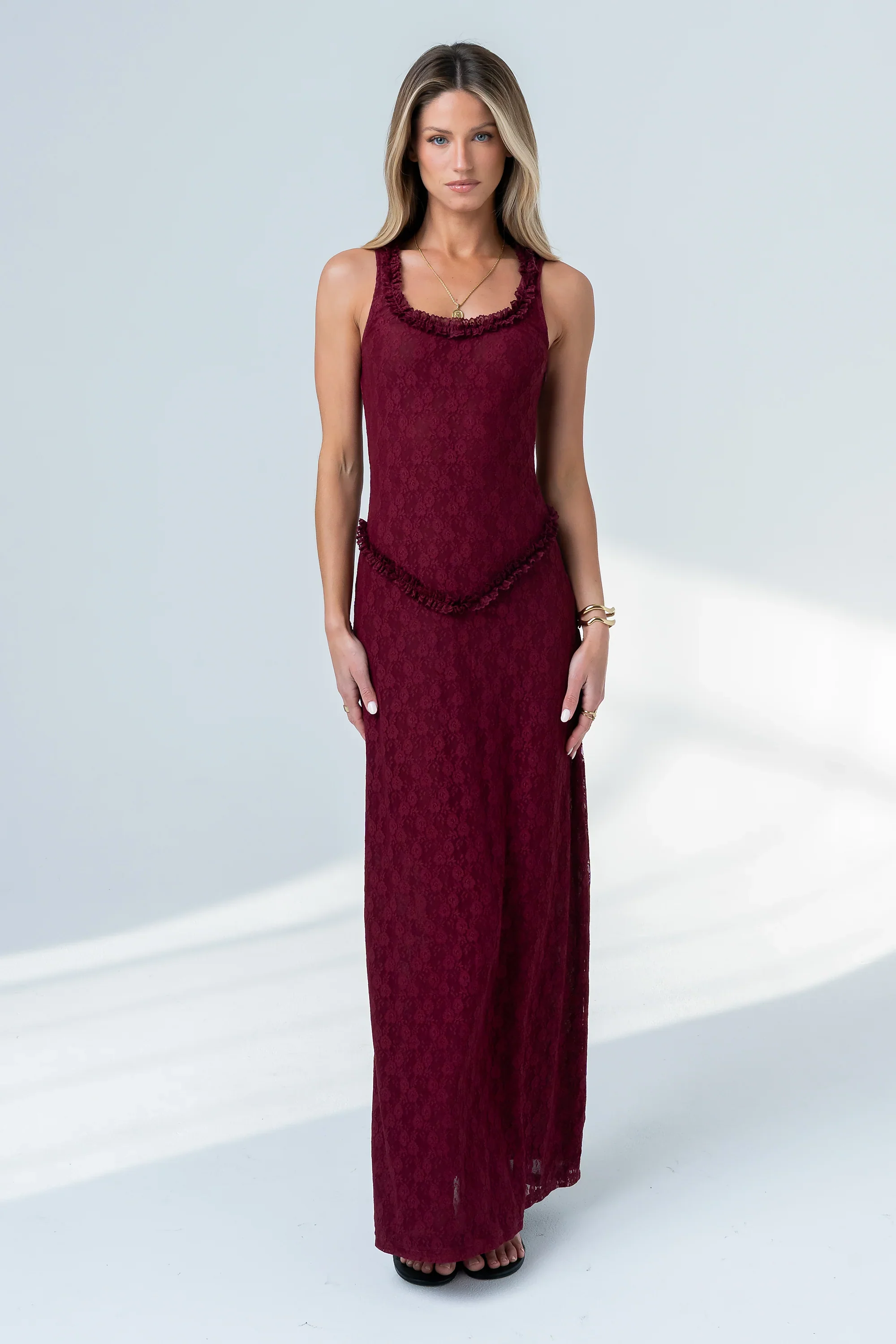 Rendall Lace Maxi Dress
