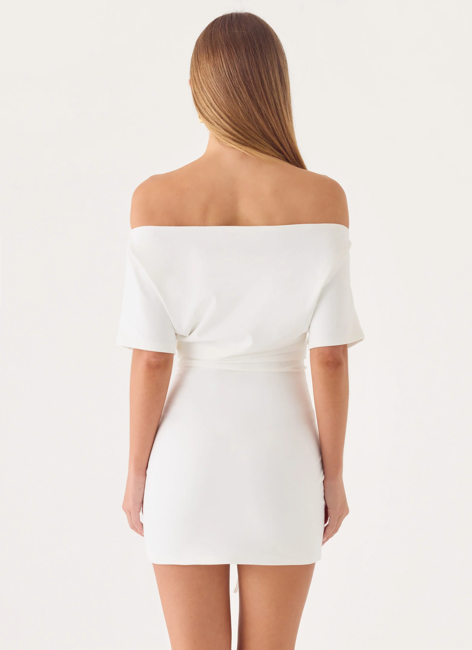 Rafinha Mini Dress - White - luluinthesky