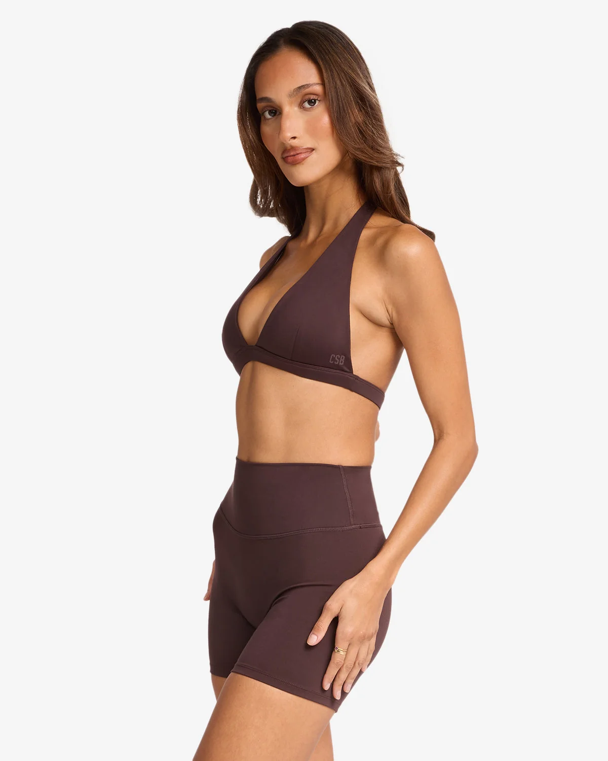 Serenity Celine Crop | Espresso