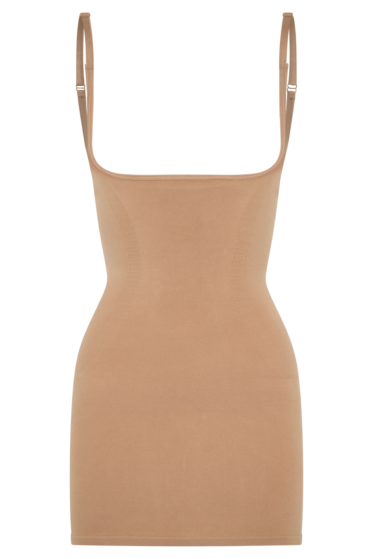 Jocelyn Backless Shapewear Mini Dress - Latte