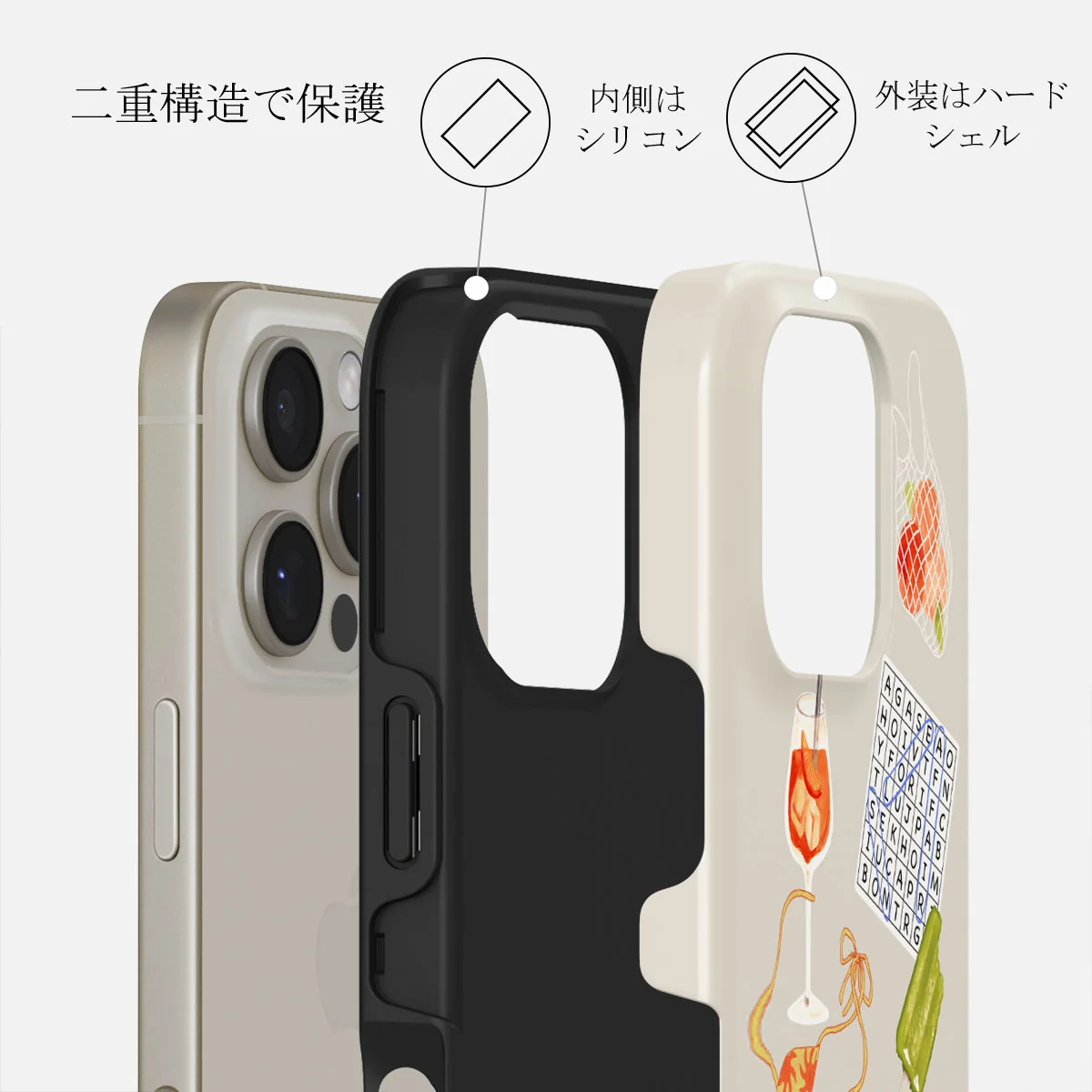 Seaside Muse - iPhone 16 Pro Max ケース