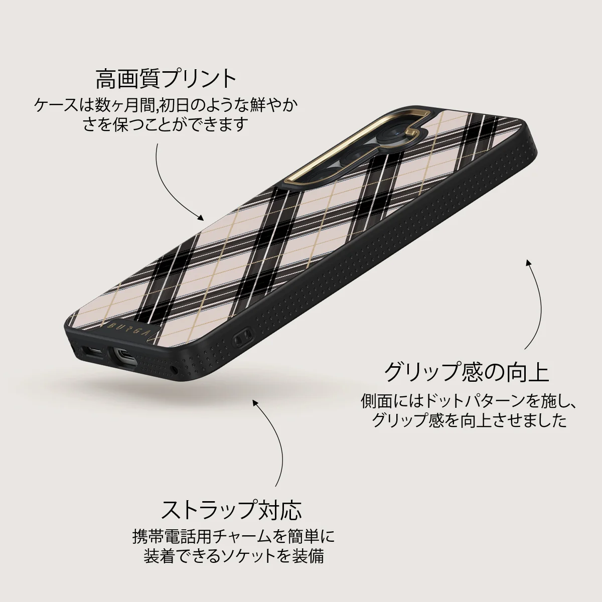 Plaid Please - Samsung Galaxy S25 ケース
