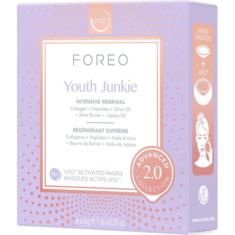 Foreo Leczenie maską Podkładki pod maski UFO Youth Junkie 2.0