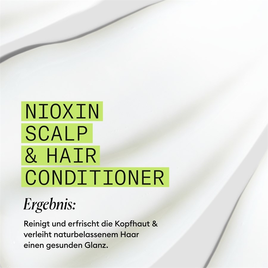 Nioxin Naturalne, widocznie przerzedzone włosy Odżywka rewitalizująca Scalp Therapy Naturalne przerzedzenie włosów