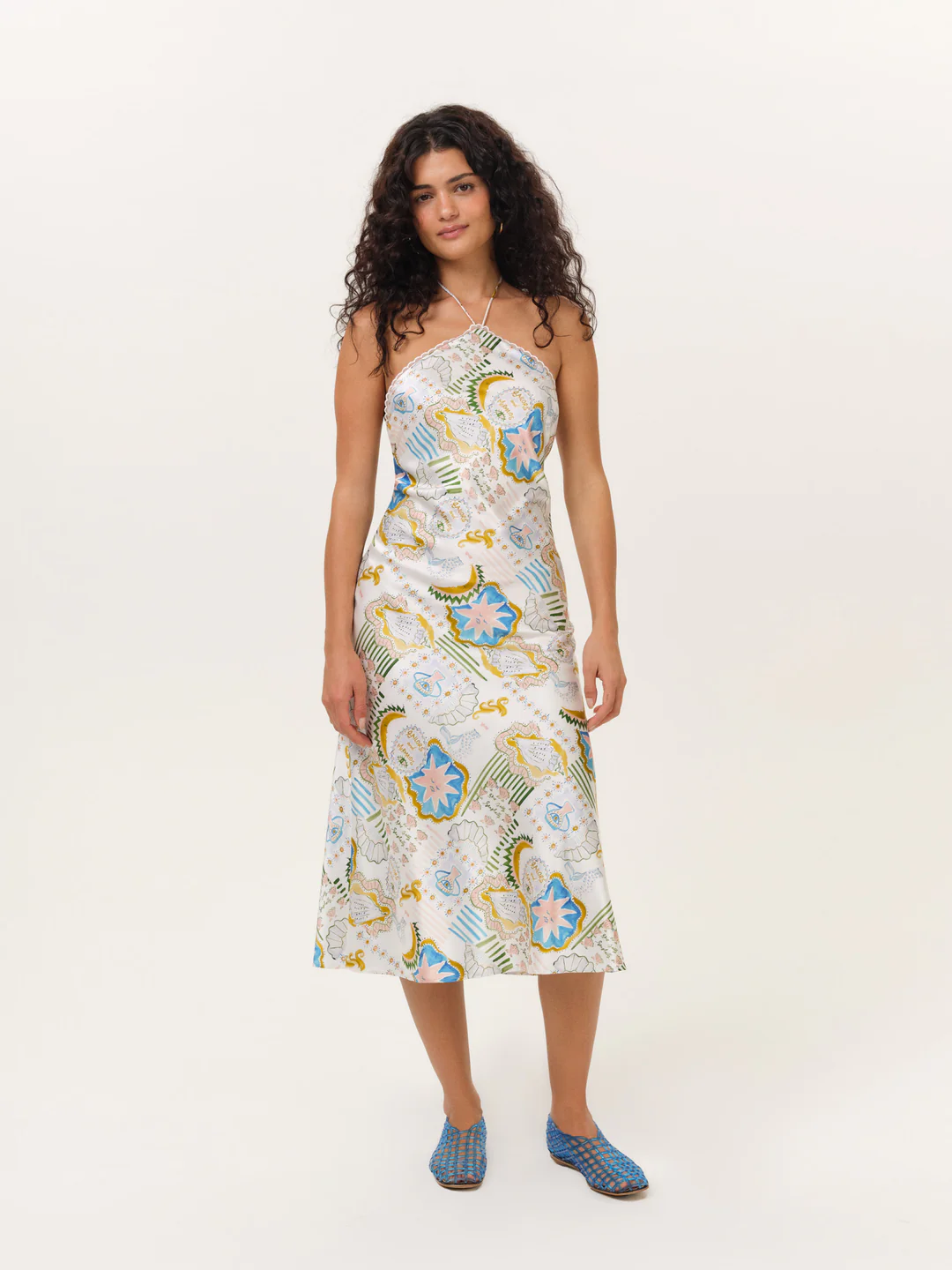 Tide Pool Midi Dress
