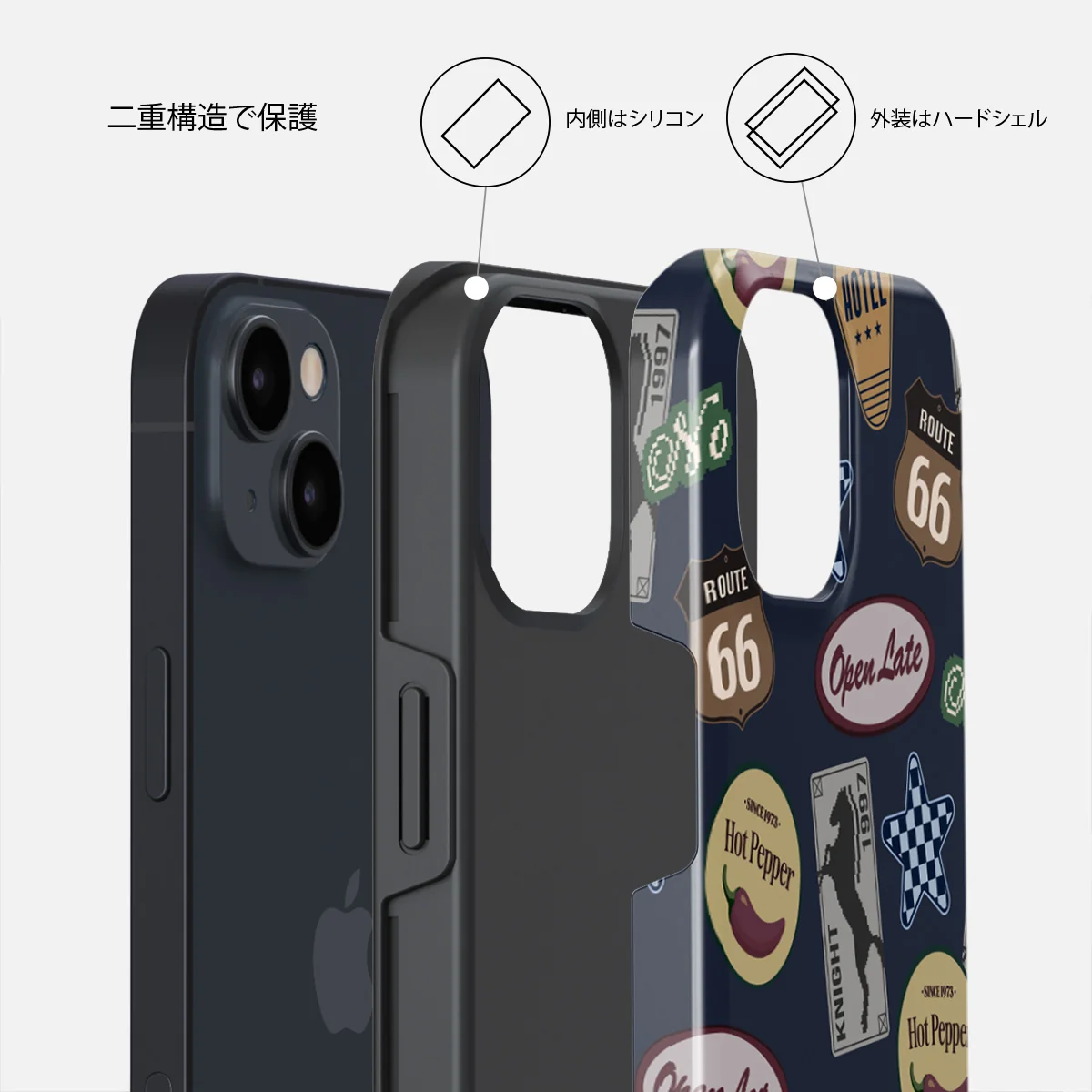 Open Late - iPhone 14 Plus ケース