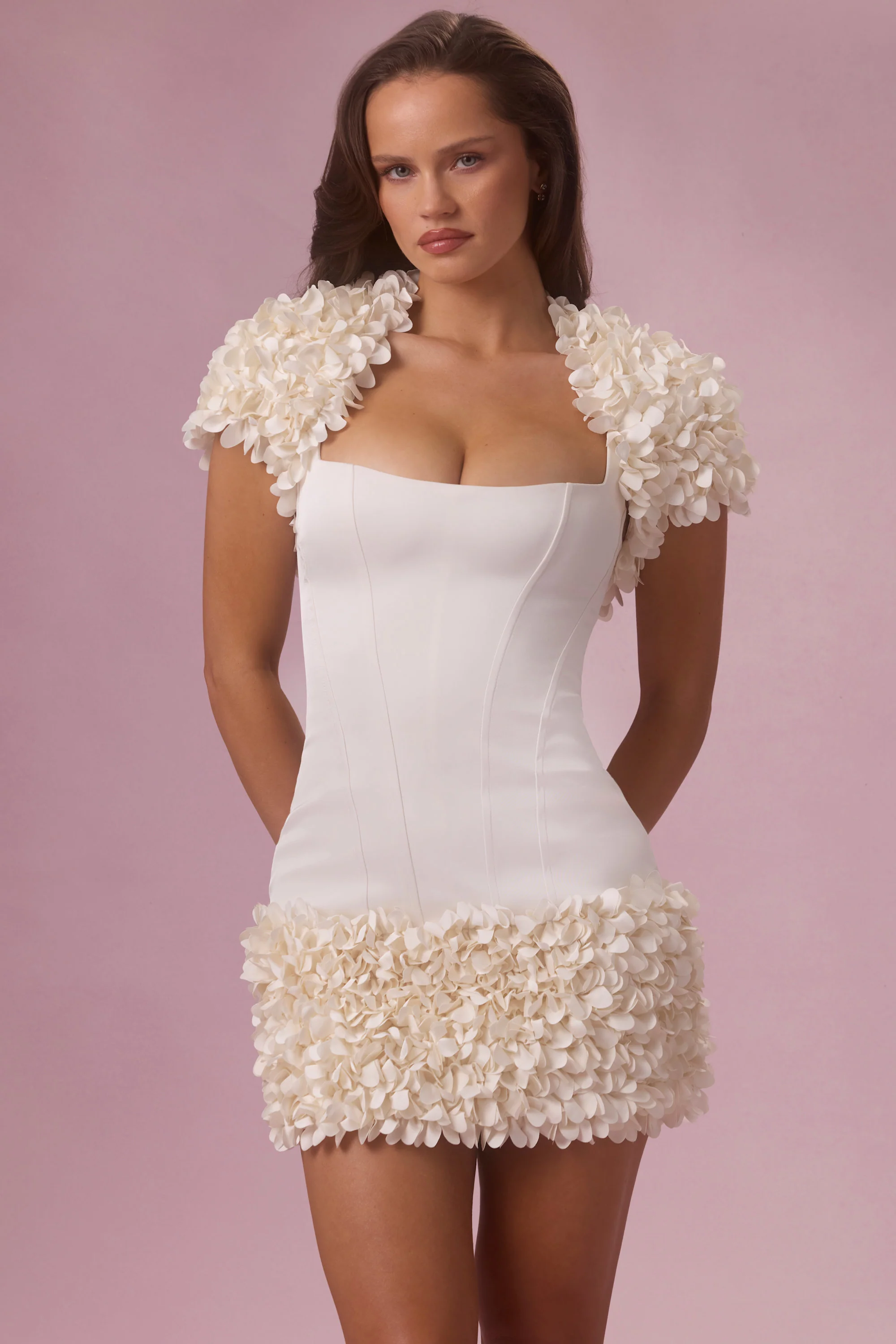 Cropped Bolero  in Ivory