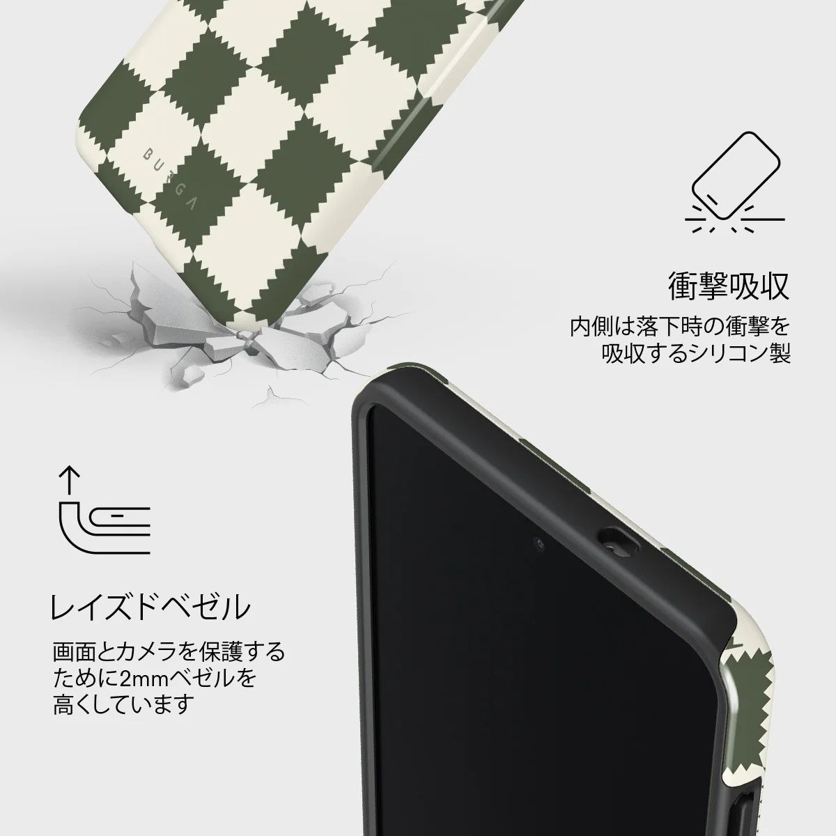 Retro Grid - Samsung Galaxy S25 Edge ケース