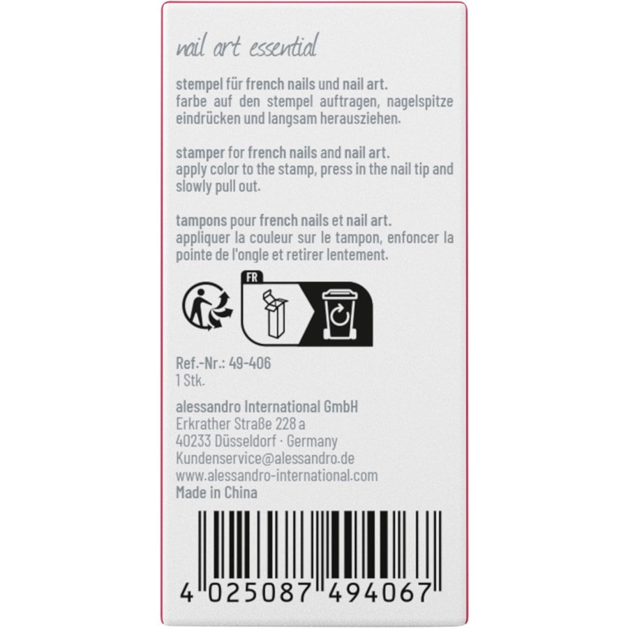 Alessandro Striplac UV Colour French Stamper