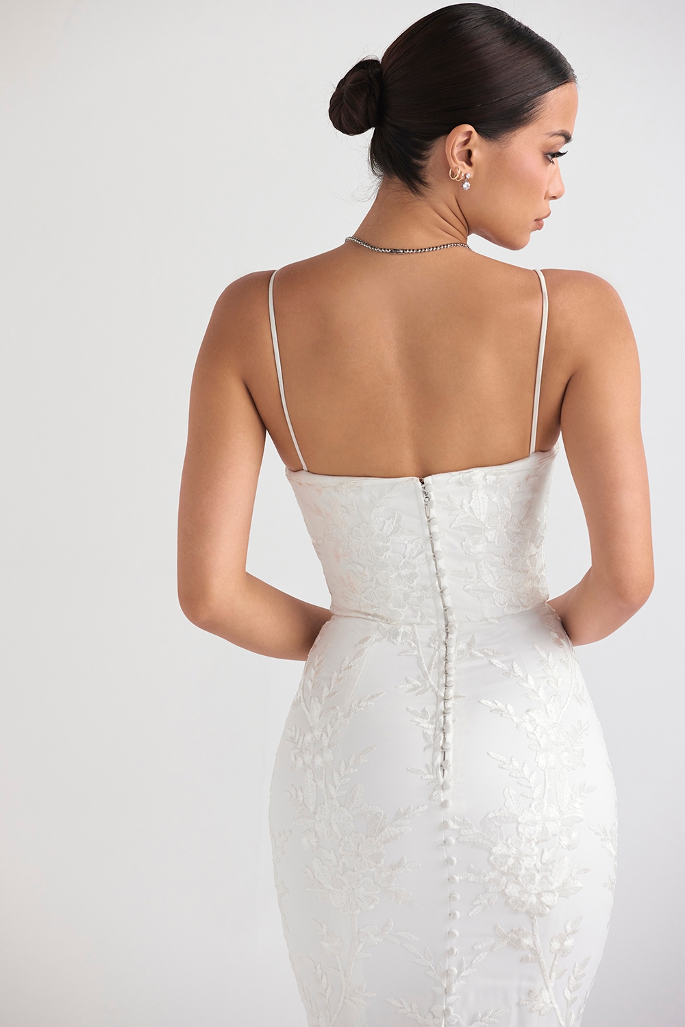 White Lace Bridal Gown