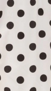 Dimmi Maxi Dress - White/Black Spot
