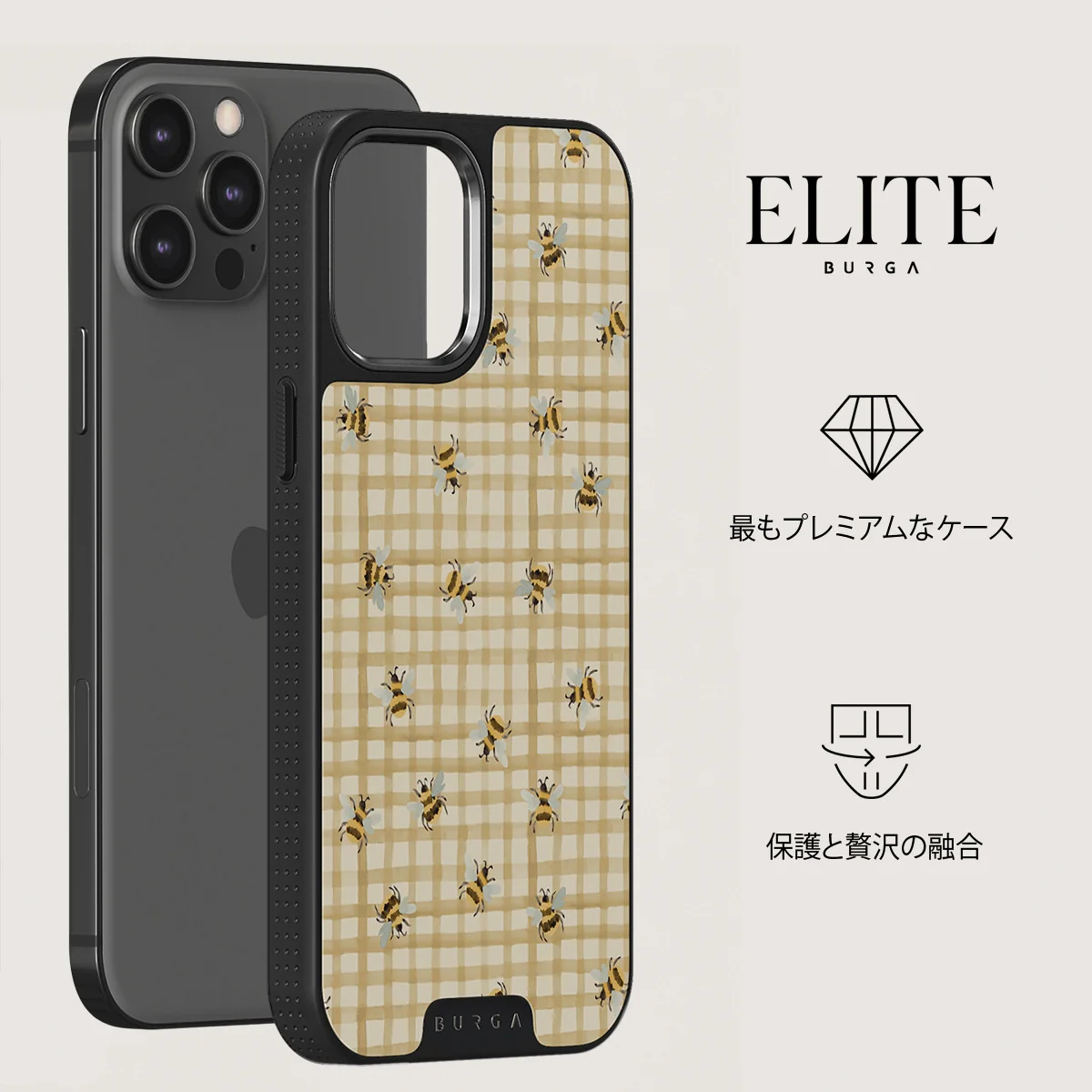 Honeycomb - iPhone 12 Pro ケース