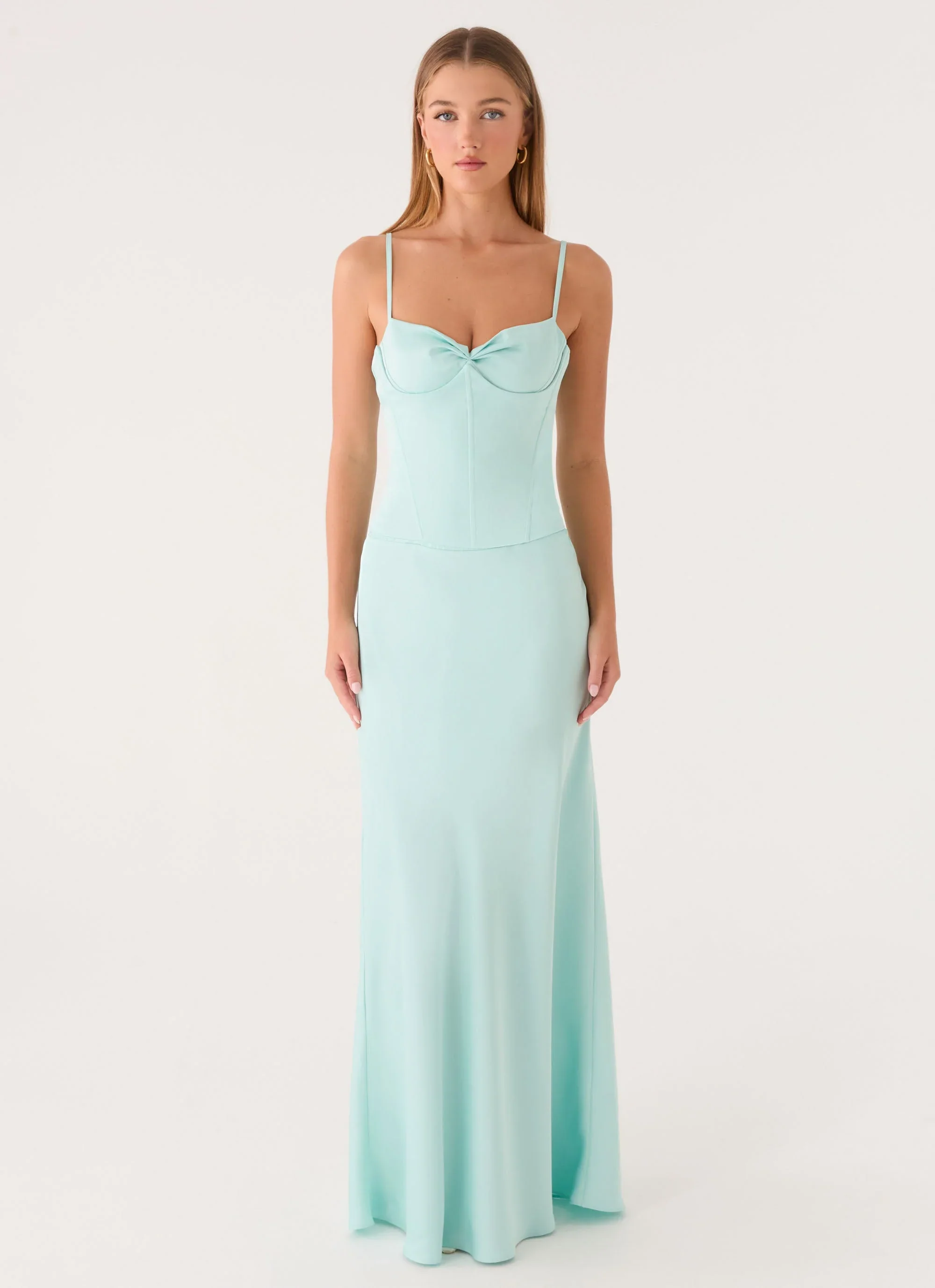 Merritt Maxi Dress - Aqua