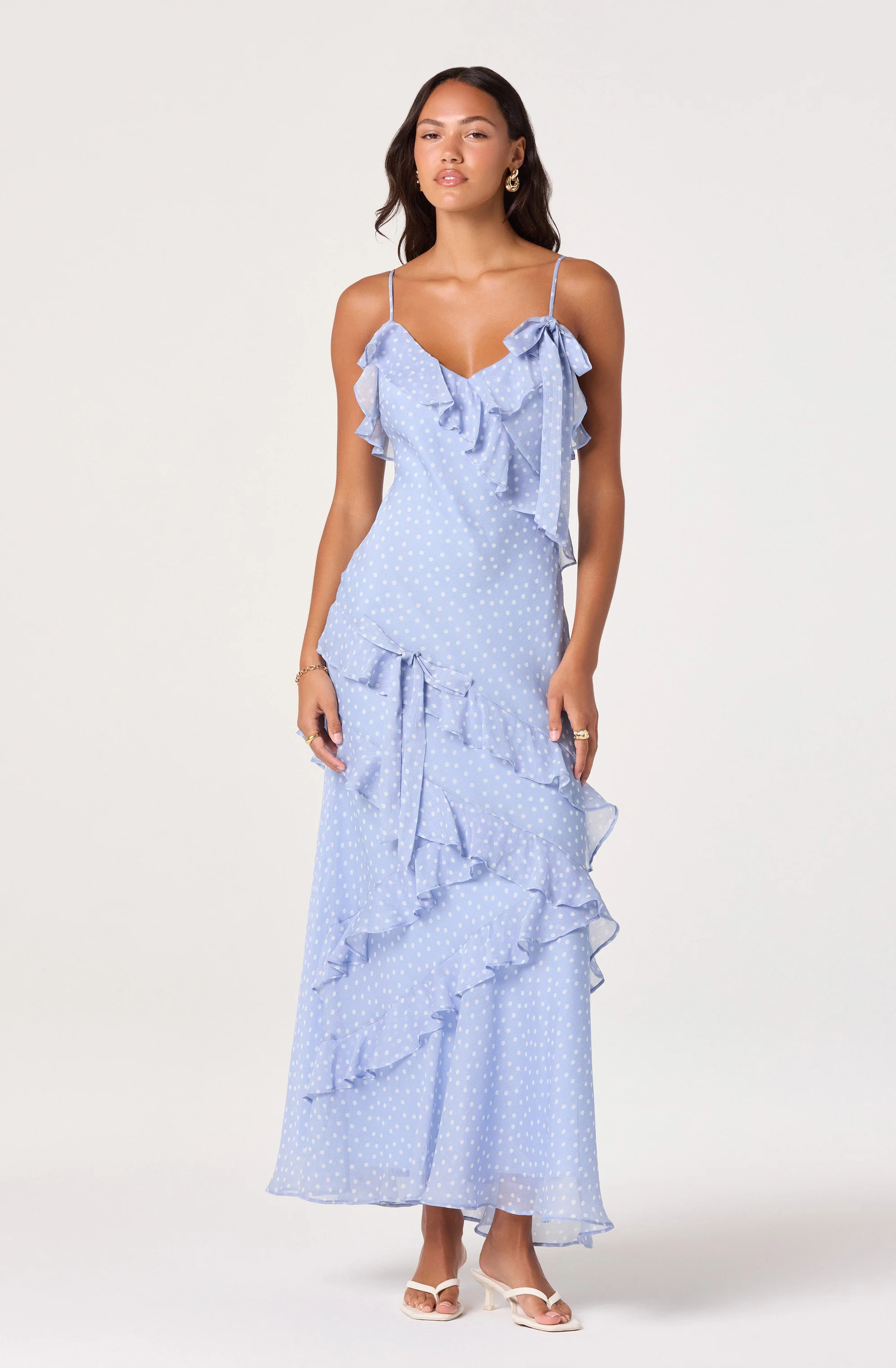 Amiya Chiffon Maxi Dress