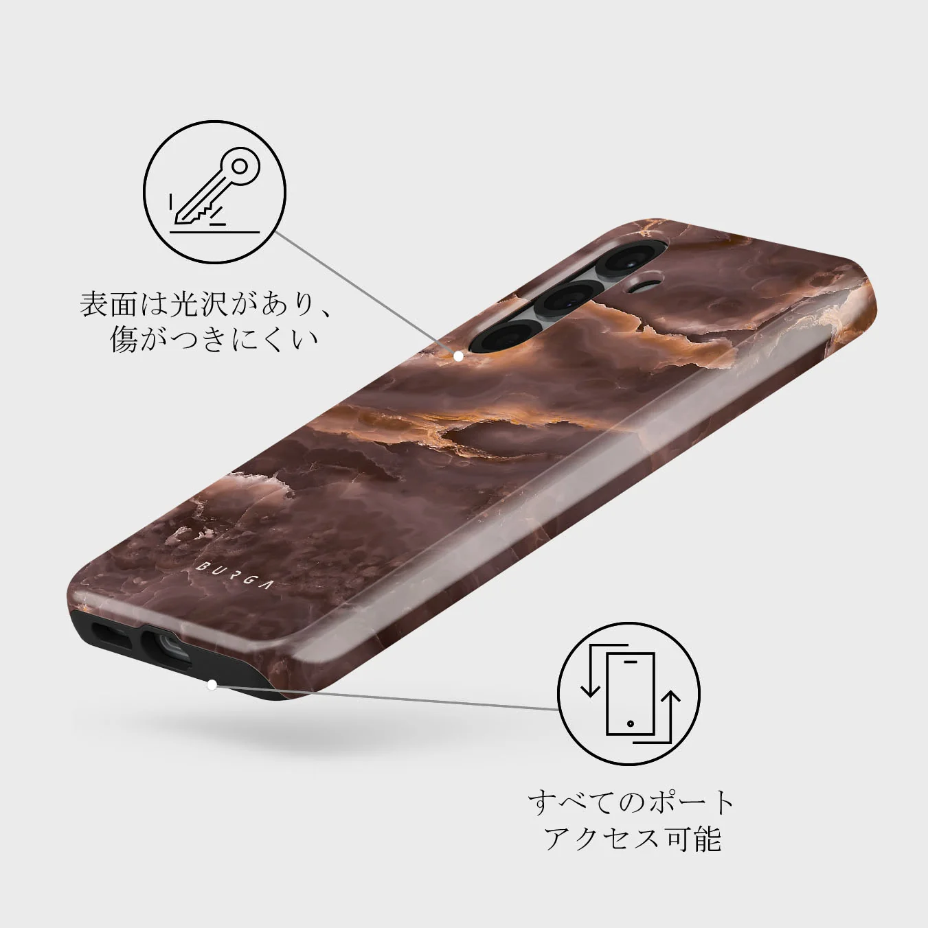 Fire Wood - Samsung Galaxy S25 Plus ケース