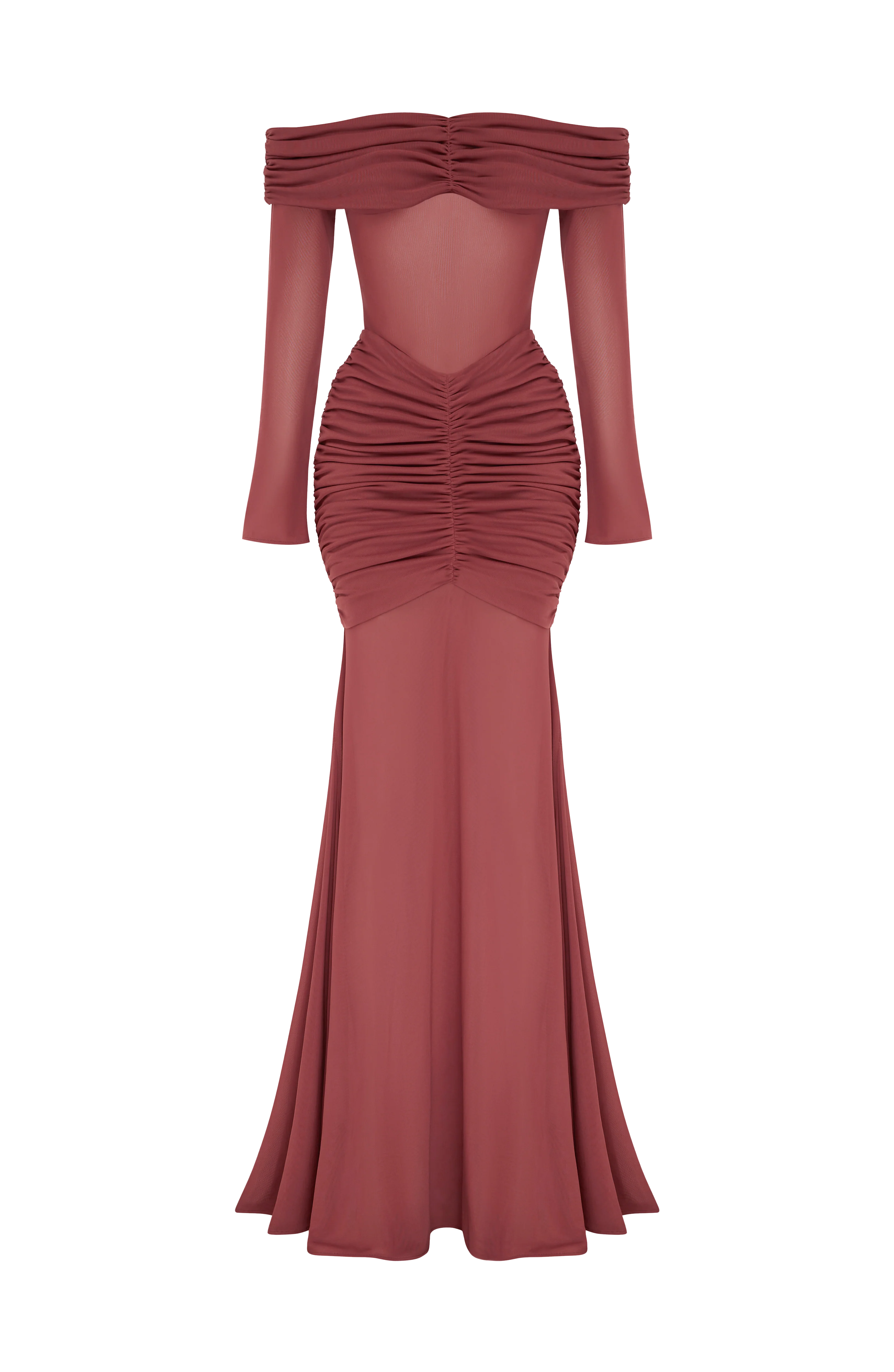 Arlena Maxi Dress - Rose Brown