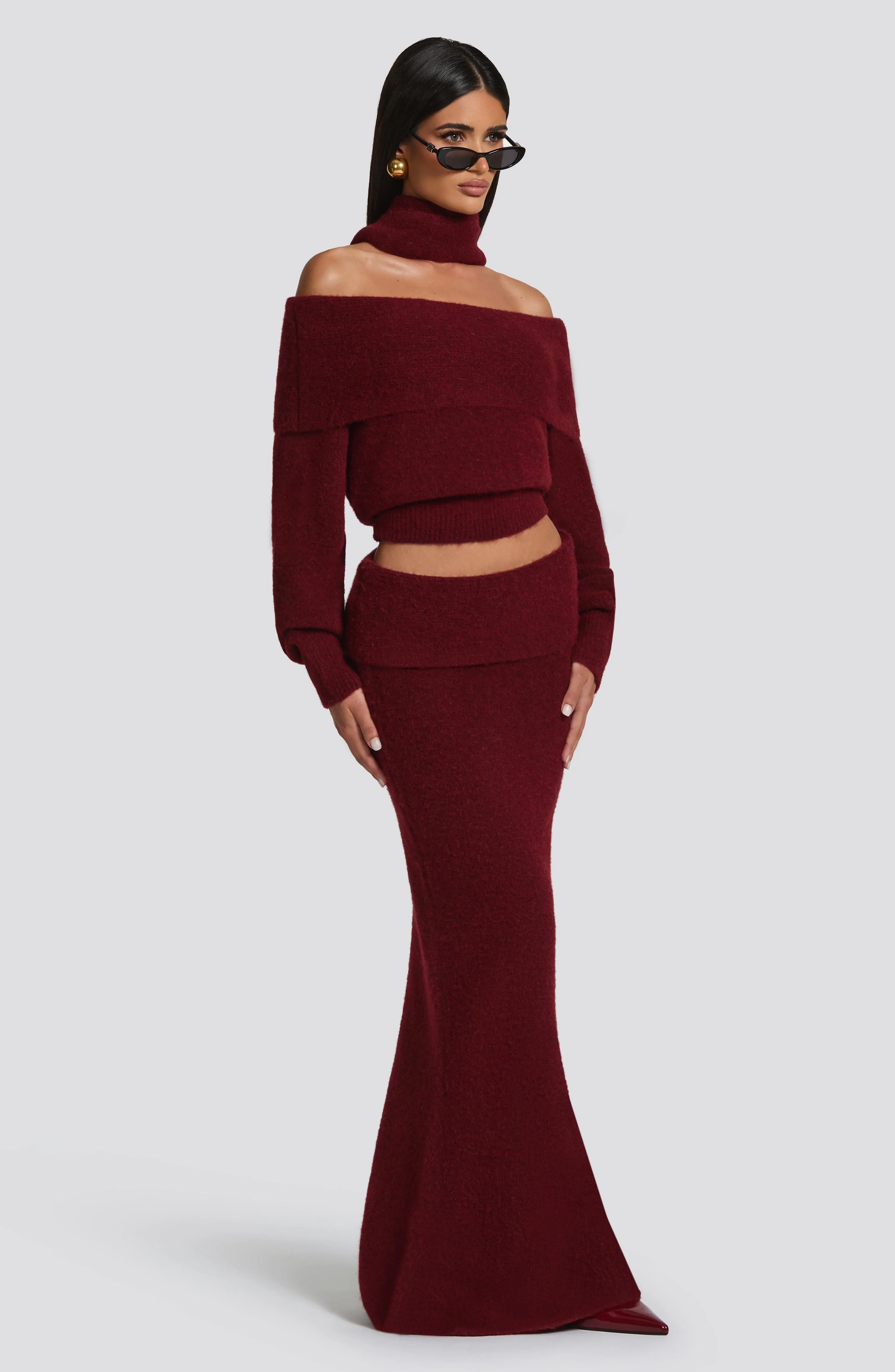 Andie Top - Burgundy