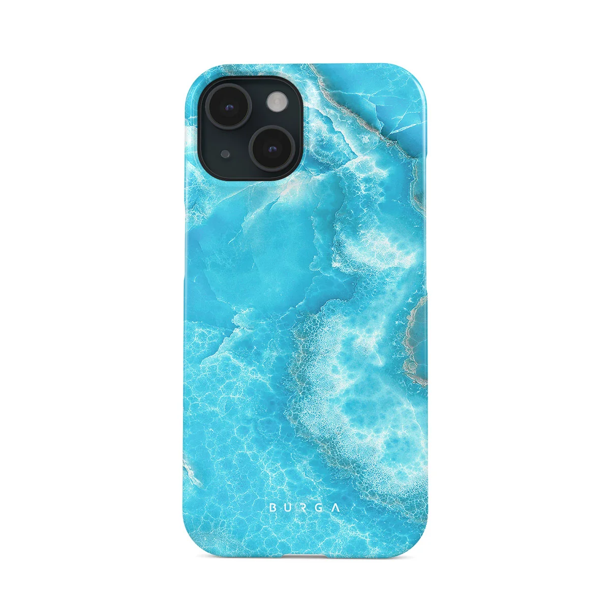 Ocean Waves - Blue iPhone 15 ケース