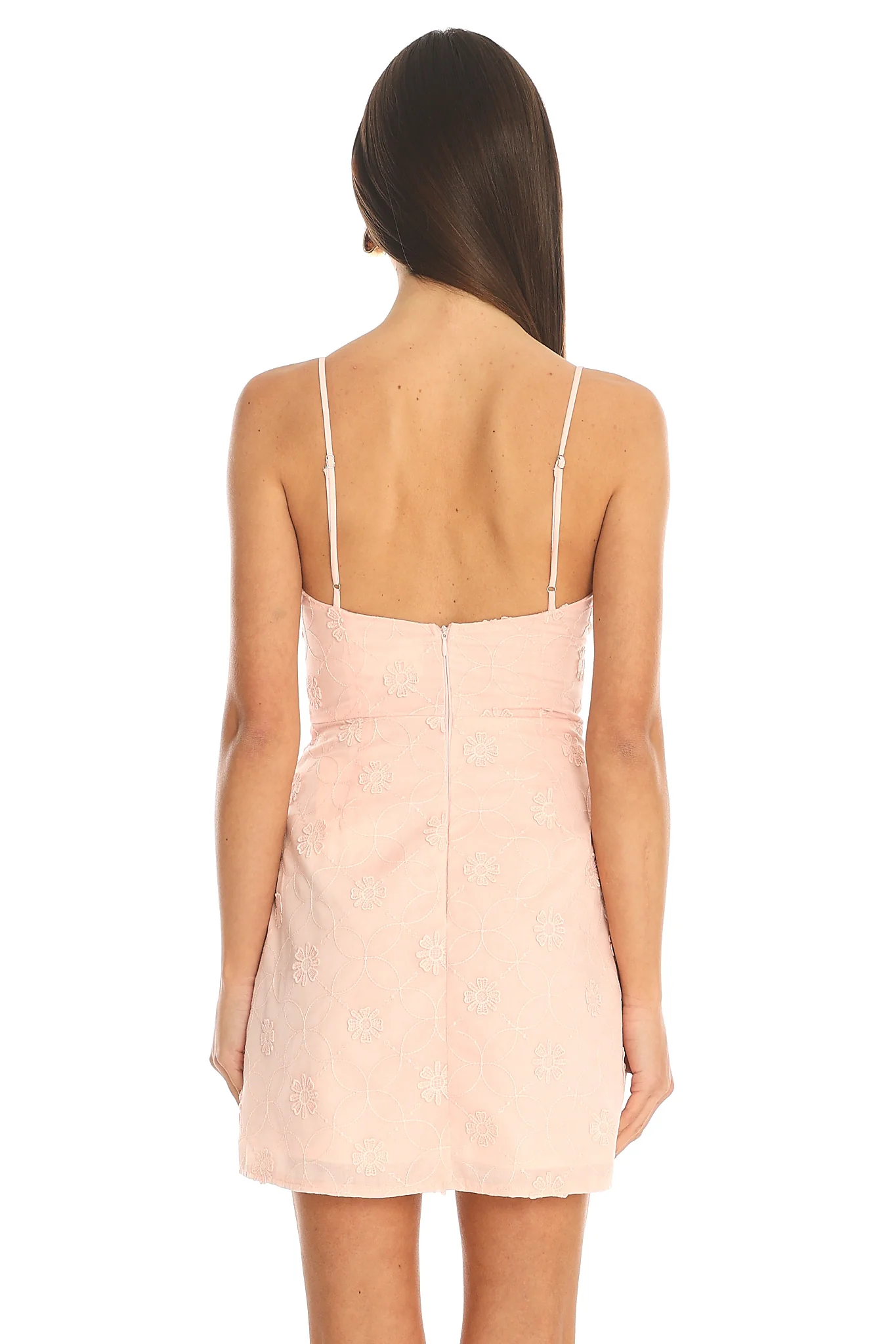 Mulan Mini Dress Blush