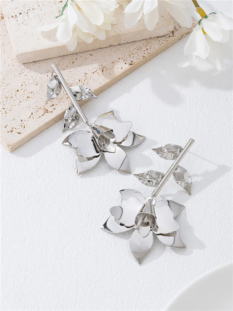 Flower Shape Earrings Accessories
