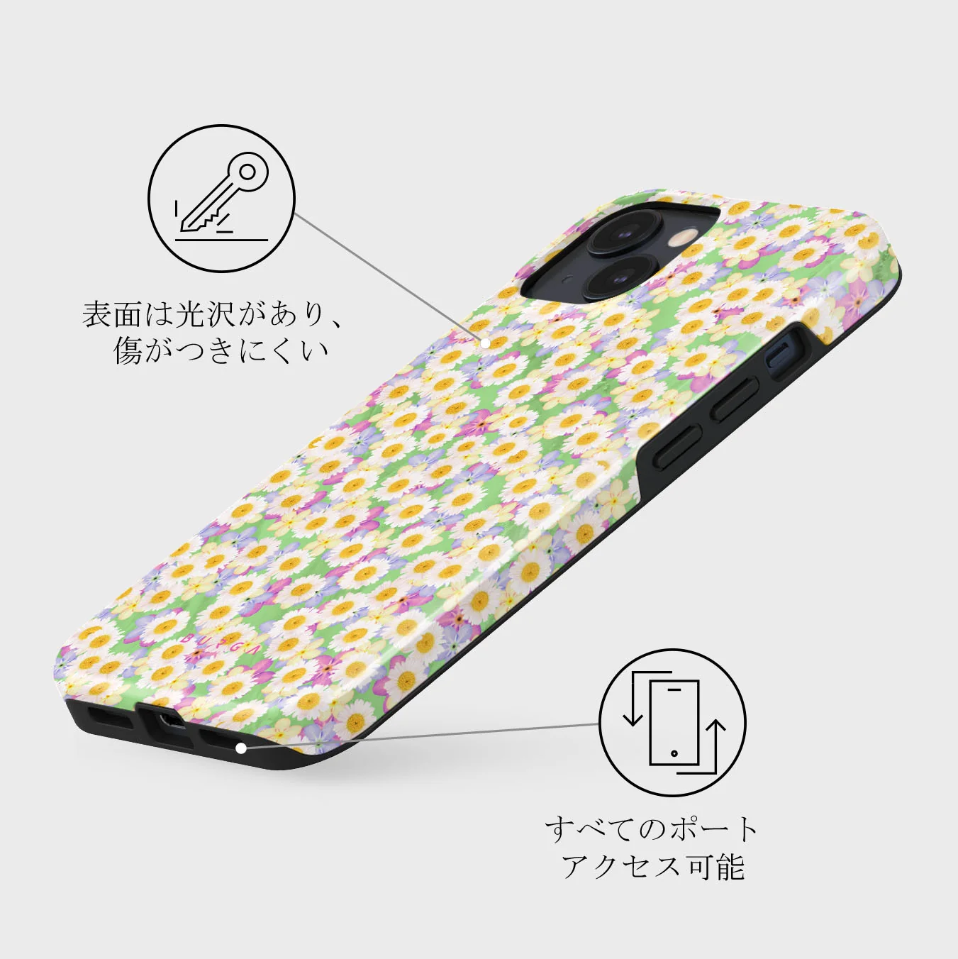 Be Kind - Aesthetic iPhone 13 Mini ケース