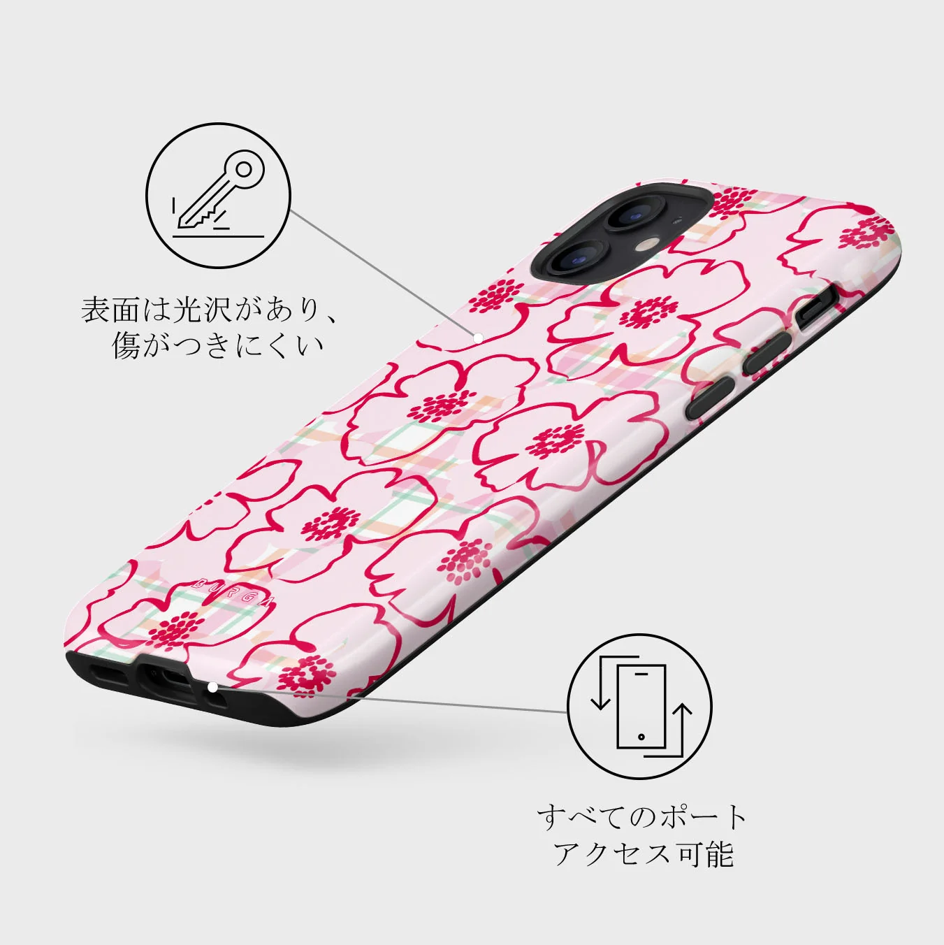 Flower Girl - iPhone 12 Mini ケース