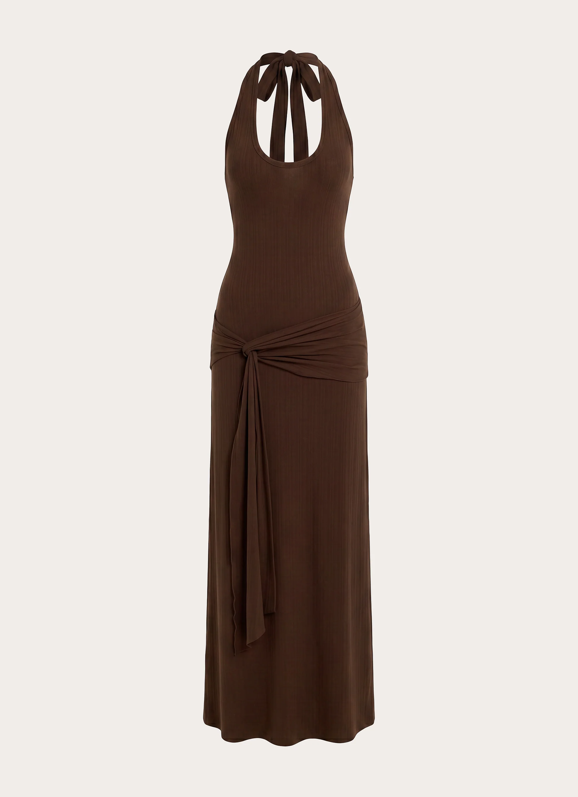 Vedetta Maxi Dress - Chocolate