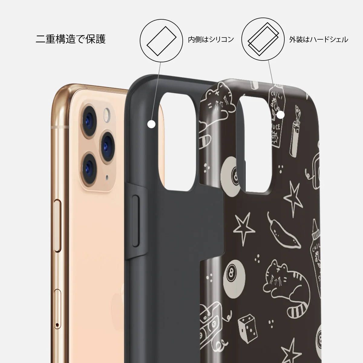 Essentials - iPhone 11 Pro ケース