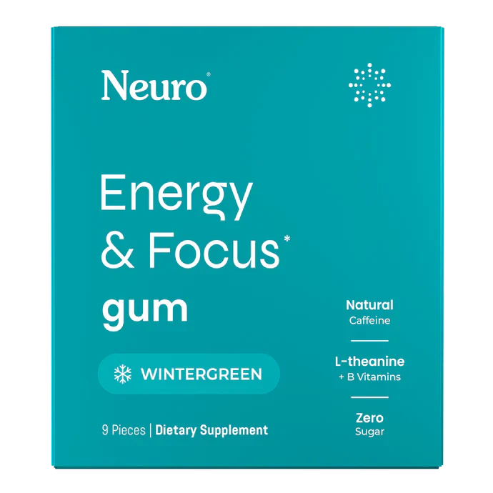 Neuro: Wintergreen Chewing Gum – Energy & Focus