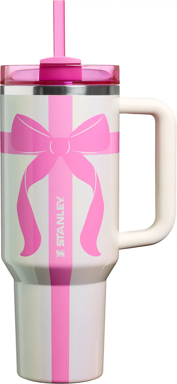 Stanley 40 oz. Quencher H2.0 FlowState Tumbler - Holiday - Popsicle Ribbon